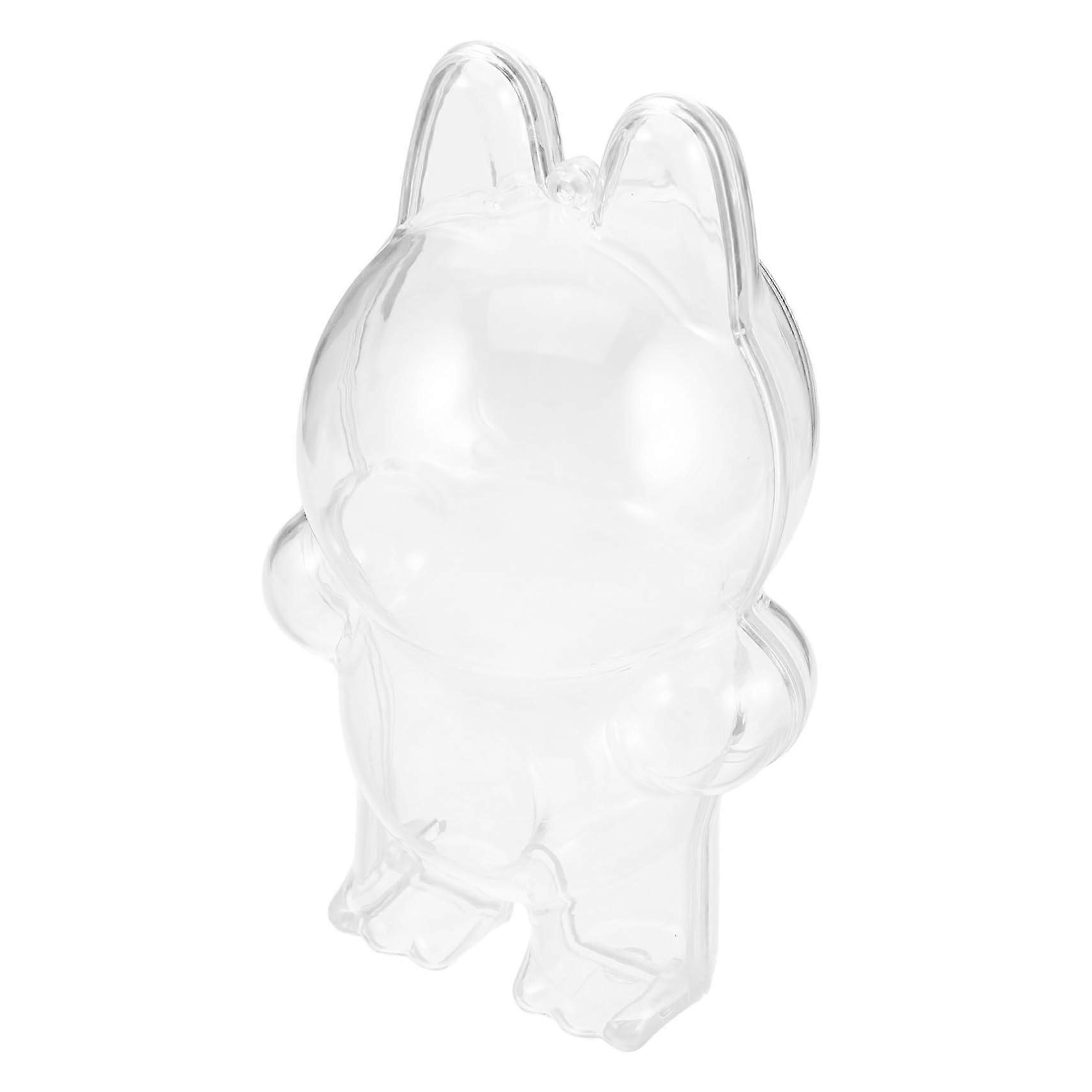 Puppe Abdeckung Display Fall Portable Mini Storage Case Acrylic Display Box For Figures