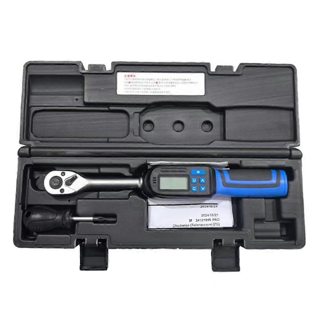 1/4' Electronic Torque Wrench with Precision Drive Digital Torque Wrench 1.530 Nm