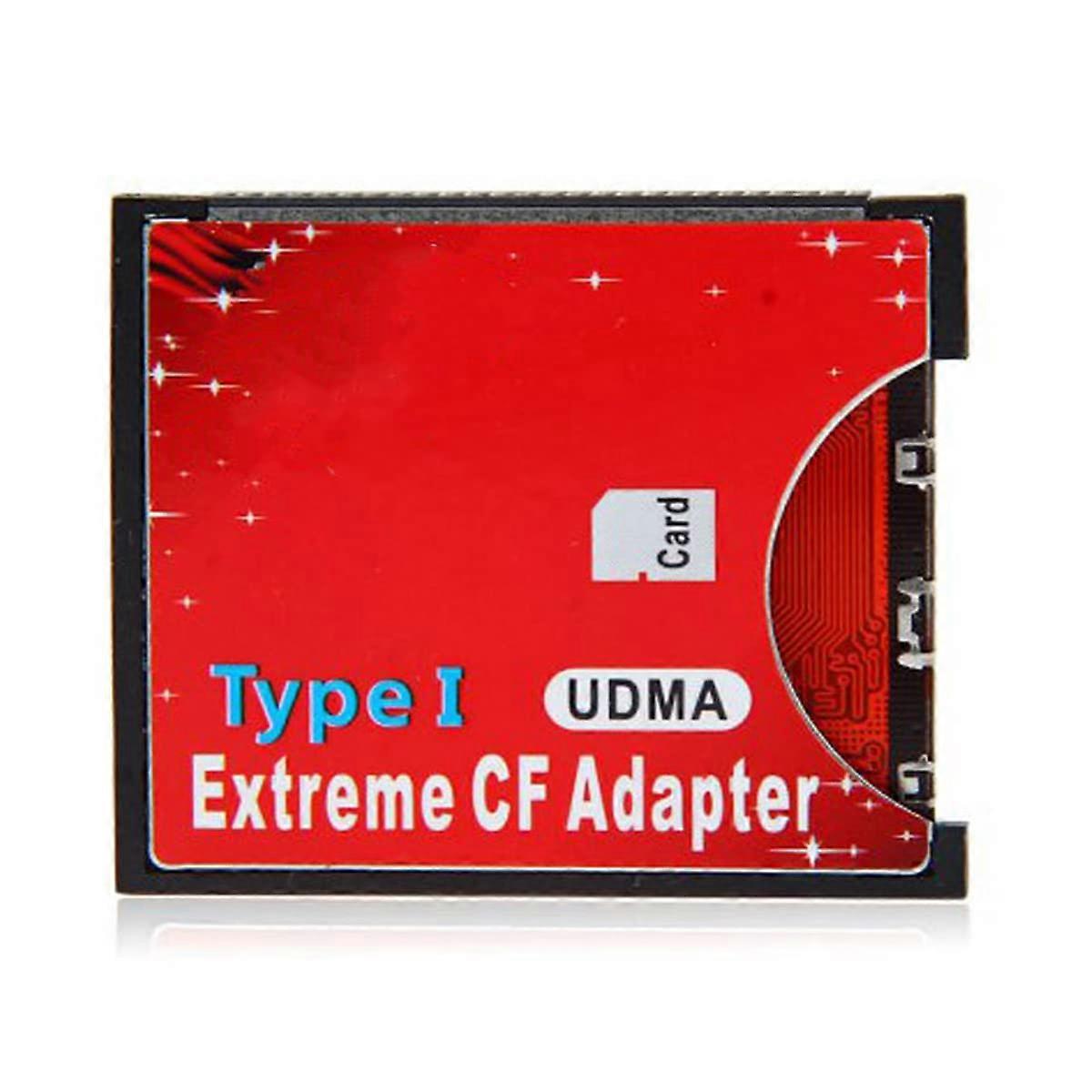 SD/SDHC/SDXC To CF Type I Adapter, High-Speed CompactFlash Support, 16/32/64/128GB, Getaway Solids
