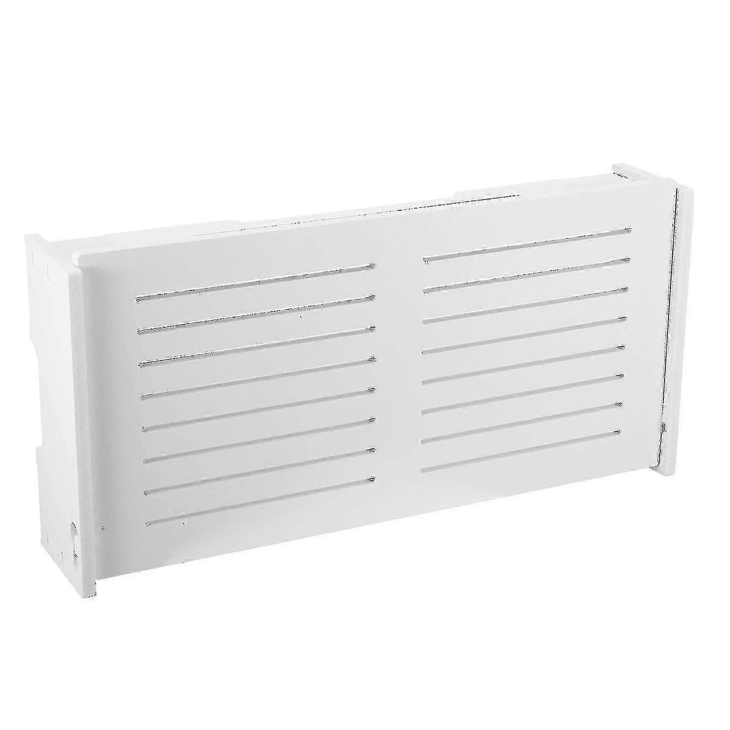 Wifi Router Storage Box Wall Mounted Wireless Panel Shelf Home Decor1pcswhite