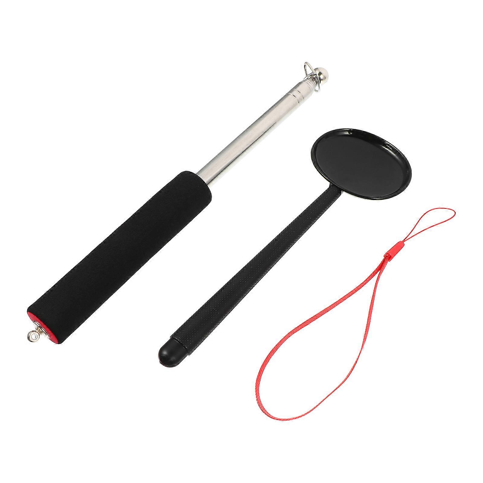 Handheld Eye Occluder for School Made of Black Plastic Lightweight and Durable 2 Pieces