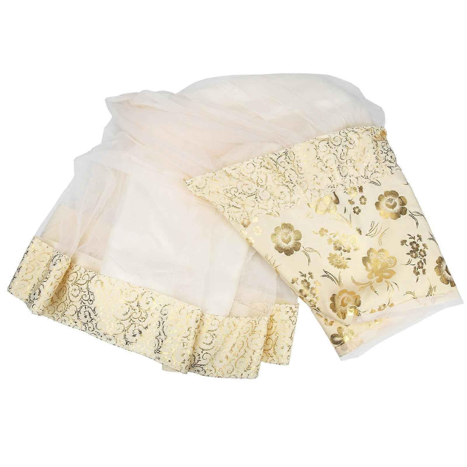 Air Conditioner Protector Cover Dustproof Protective Rectangular Lace 95x90cm 1Pack