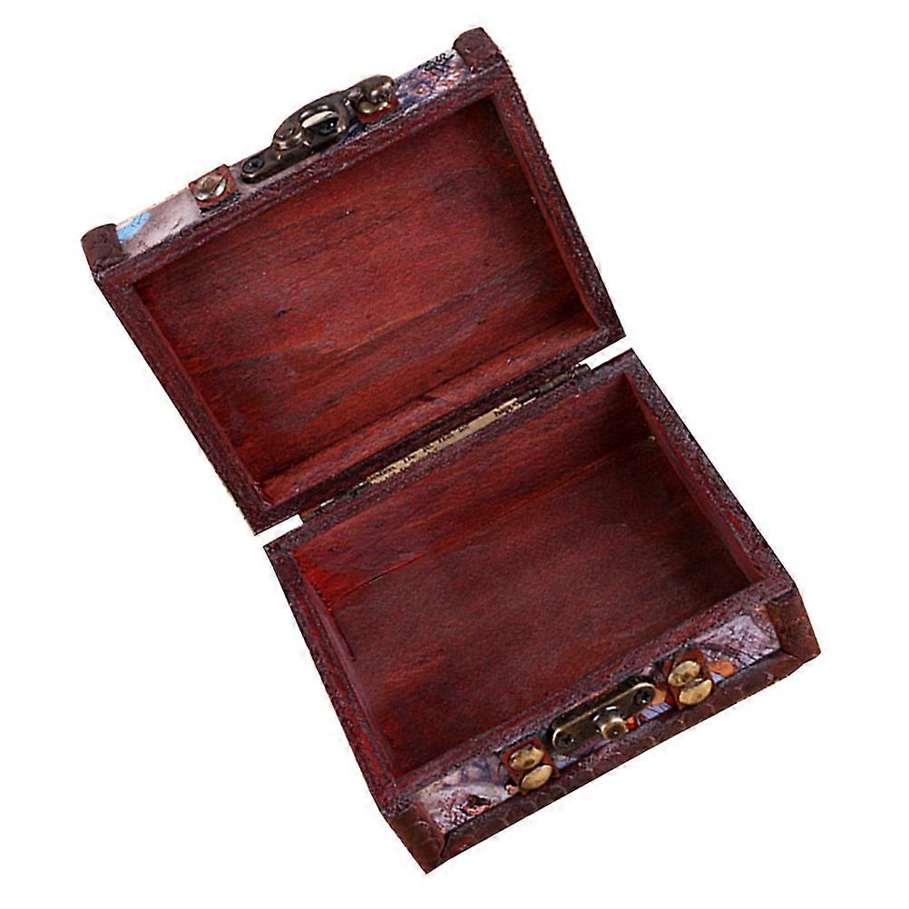 Small Parts Organizer Case Wooden Container Moisture-Proof Sponge Padded 1Pack