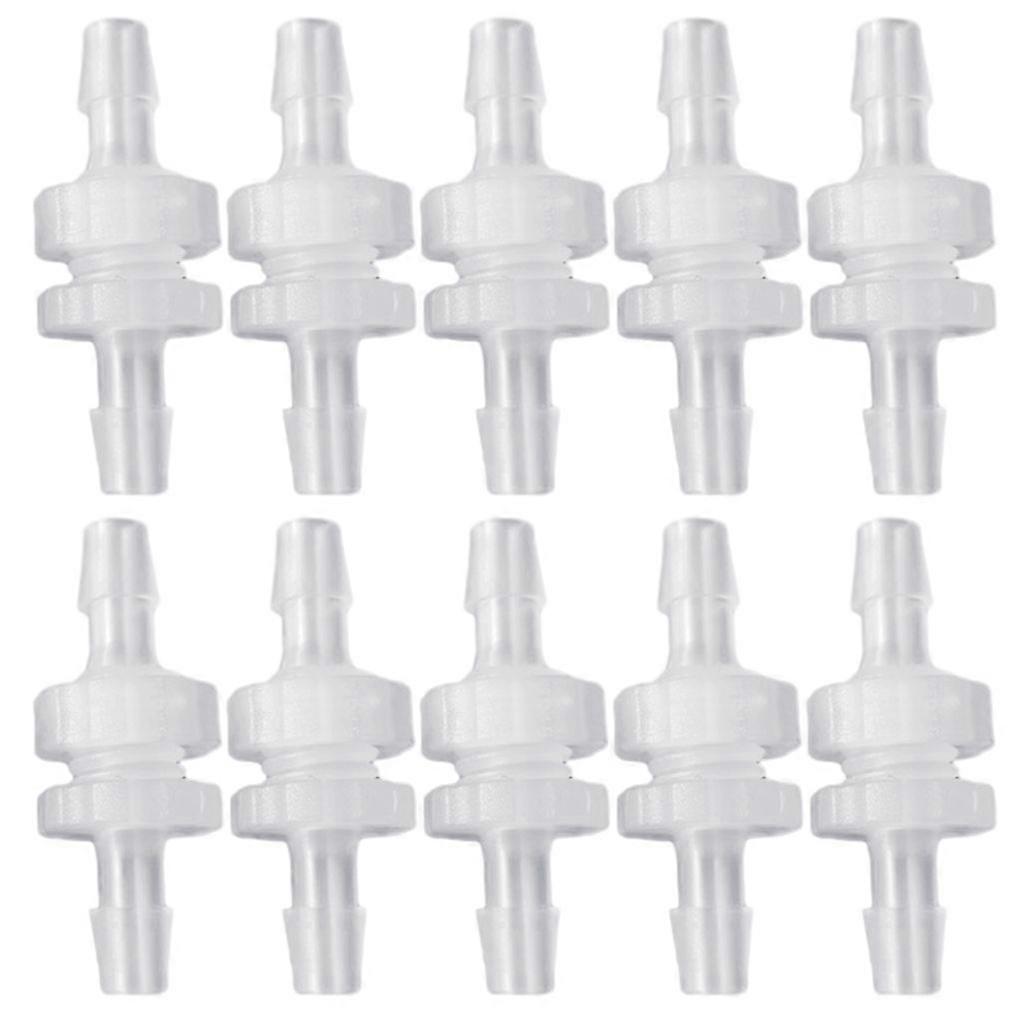 10 Packs Leak proof Tube Connector Set Thru-Bulk Bulkhead for Aquarium Garden