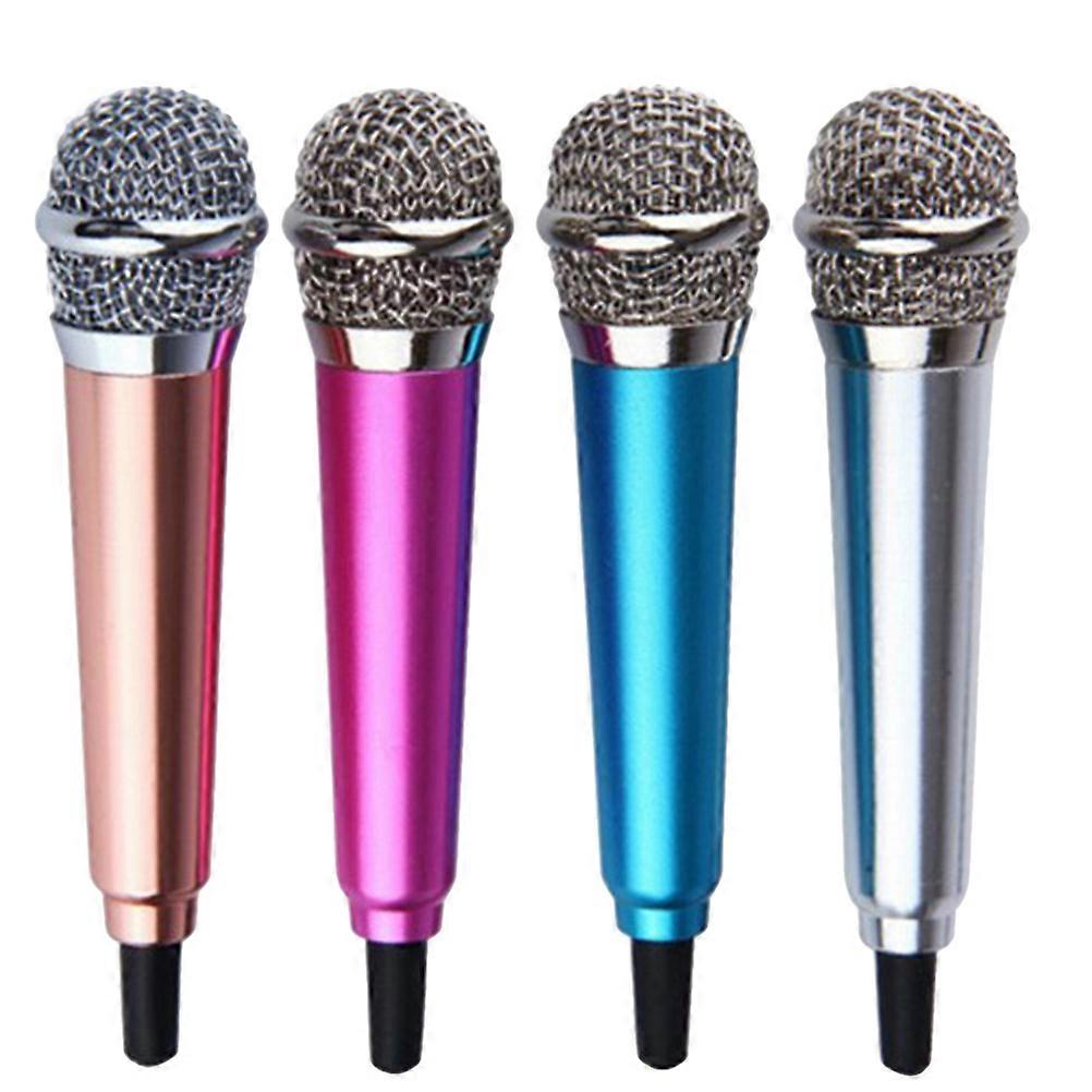Song Microphone for Phone Compatible with 3 5mm Audio Hole Easy to Use Compact Lightweight