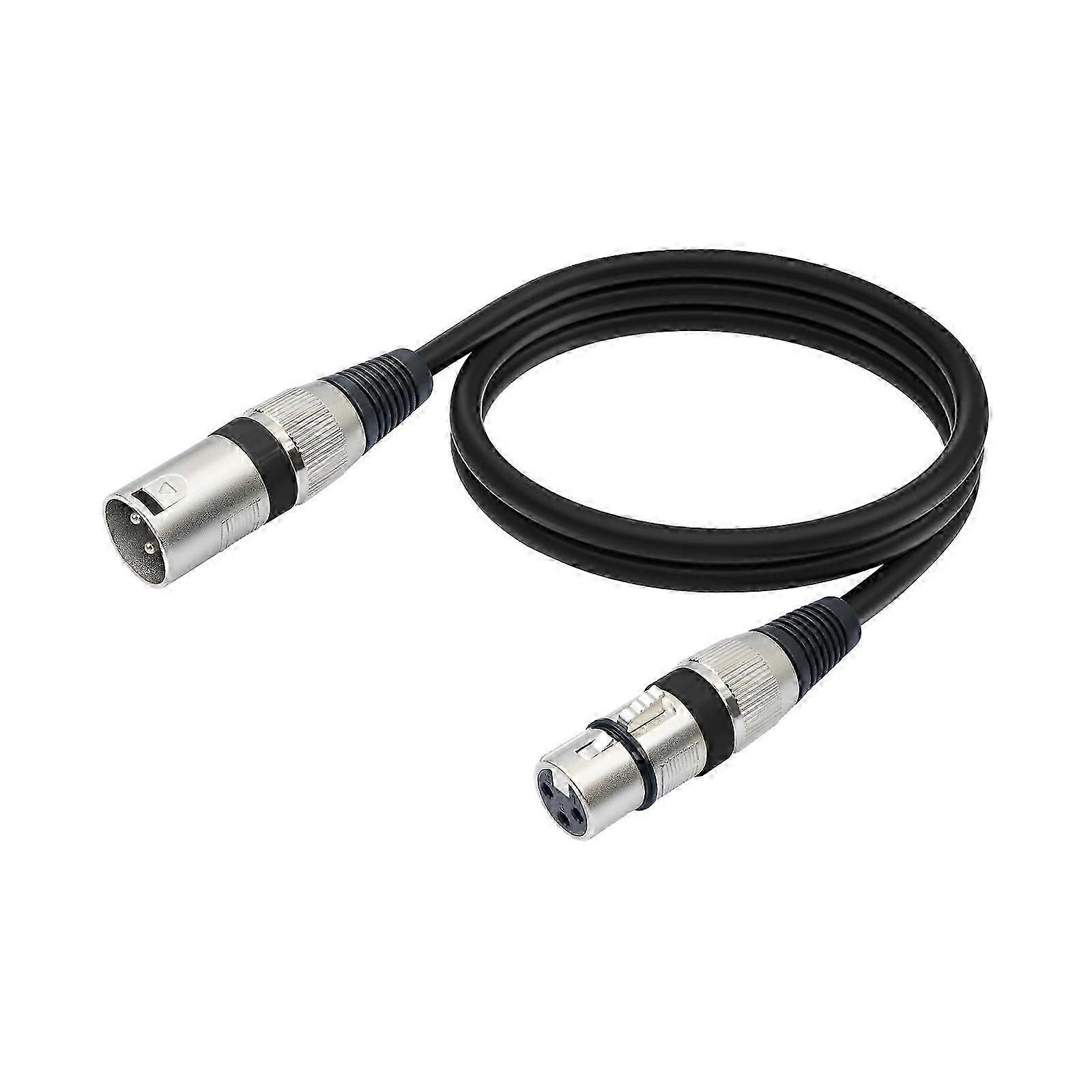 3M الملونة XLR كابل ميكروفون ذكر أنثى XLR مدفع تمديد كابل متوازن