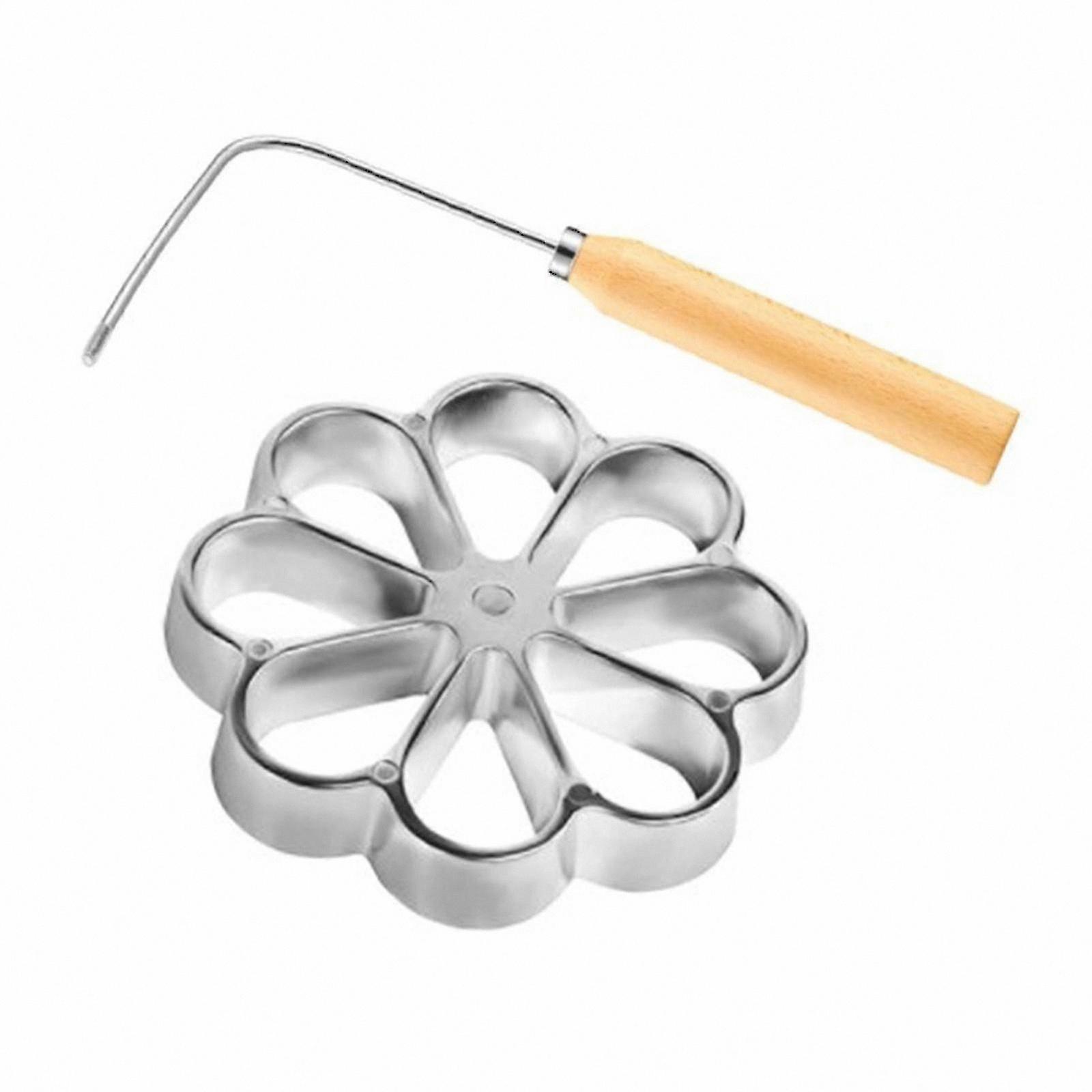 Round Waffle Dessert Set with Baking Accessories for DIY Cake Decorating Tools