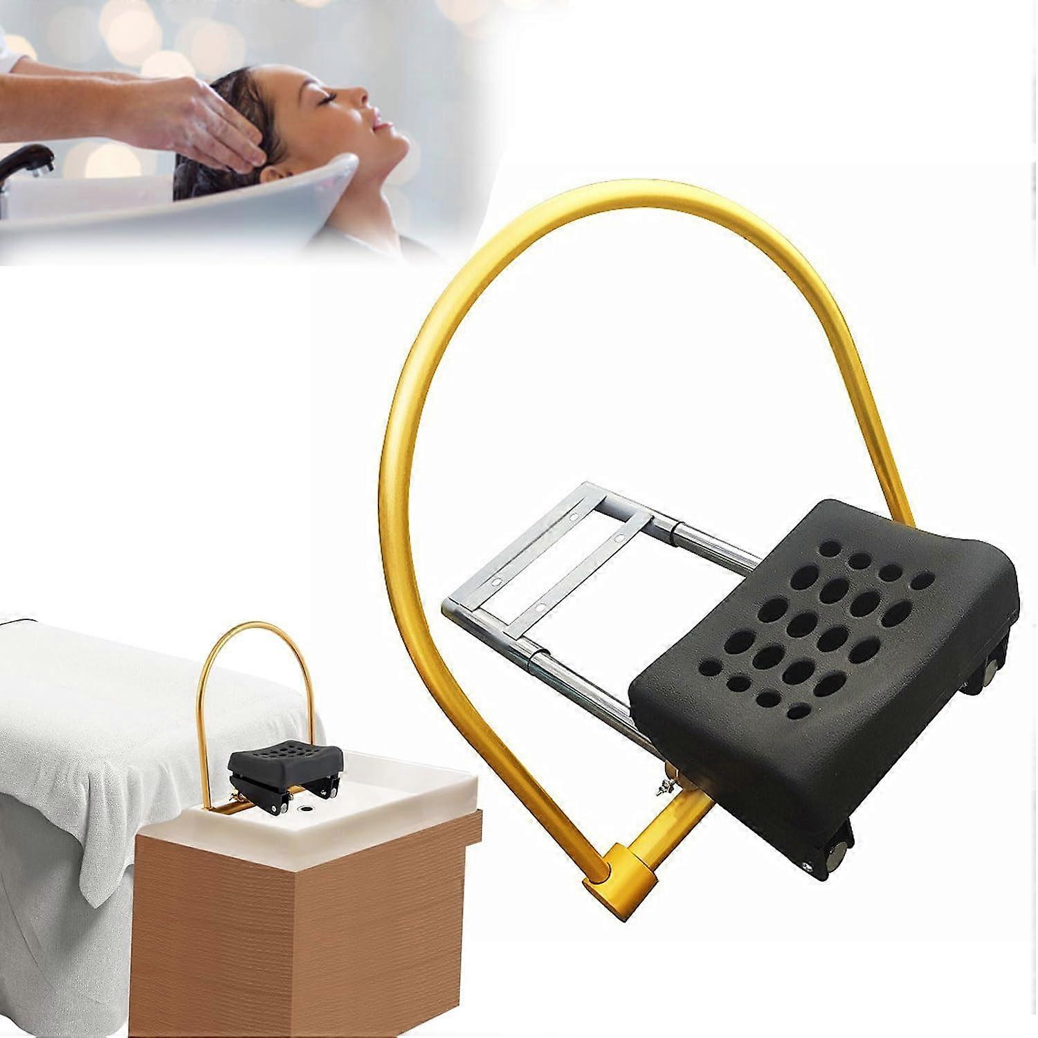 Water circulation stand with pillow set, shampoo bed accessories