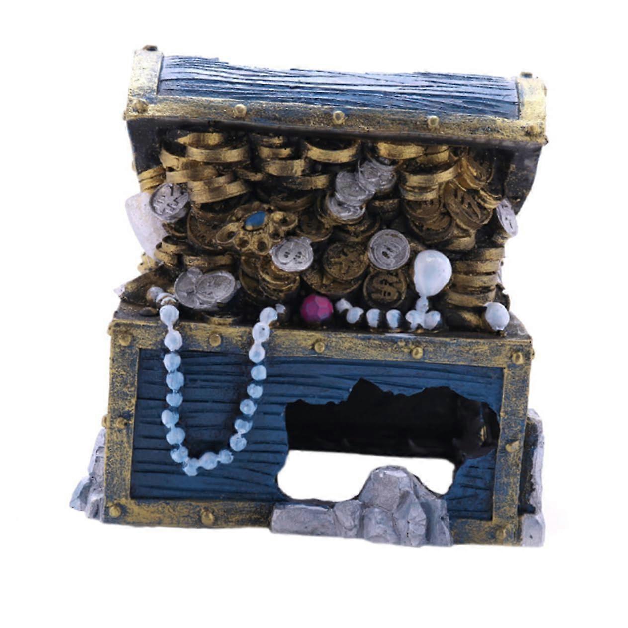 1 piece pirate shrimp hideout nest aquarium decoration made of resin