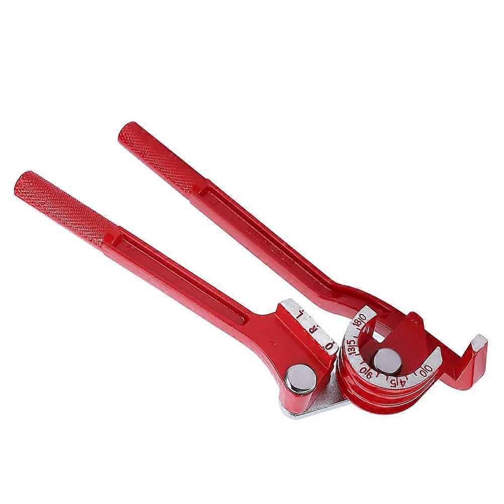 Aluminum Alloy Tube Bender 180° Manual Tool for Copper and Aluminum Pipes in Water, Gas, and Cooling Systems