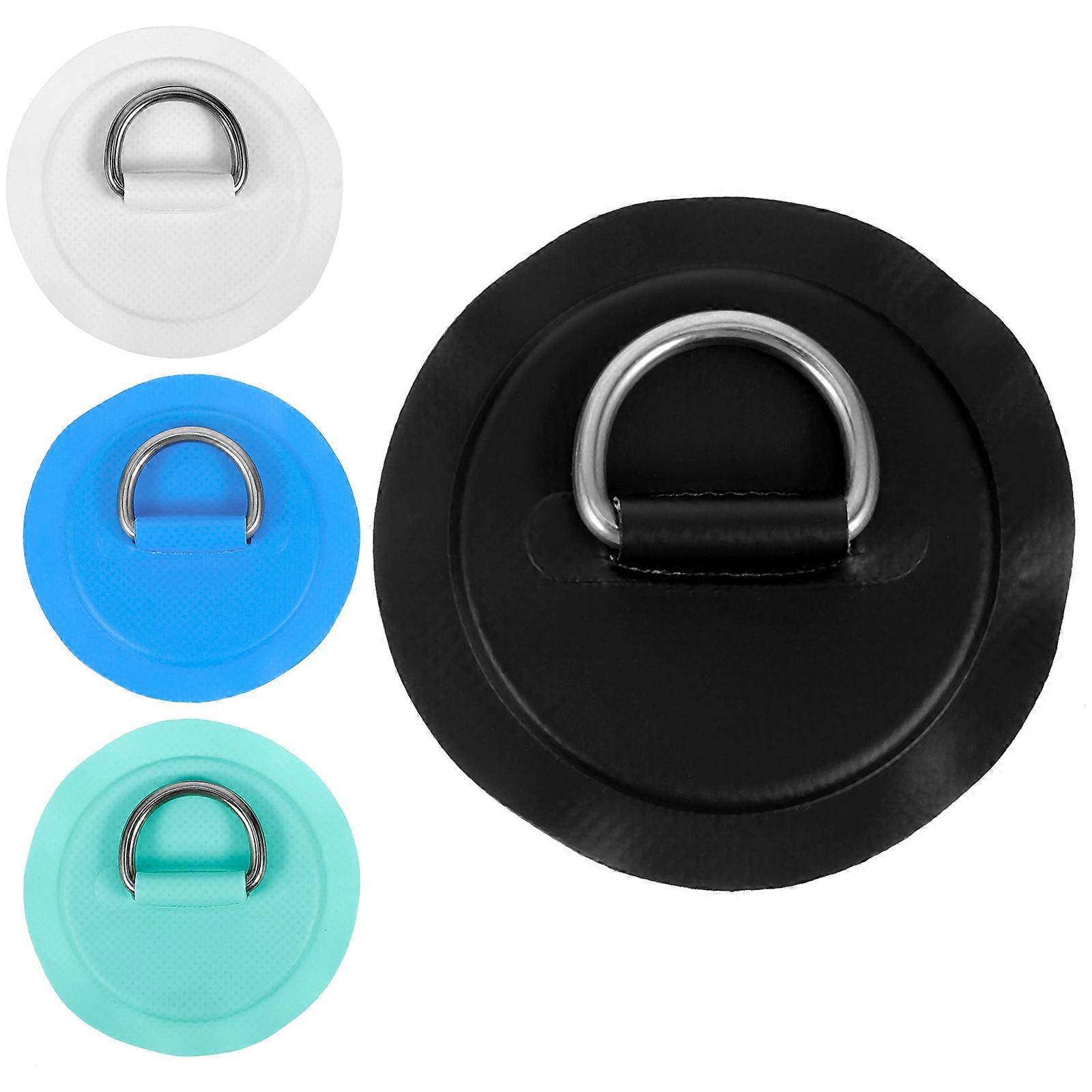 Boat Accessories Kayak Bungee Cord Buckle Inflatable Boat Outdoor Use 3.14x3.14x0.2 In 4Set