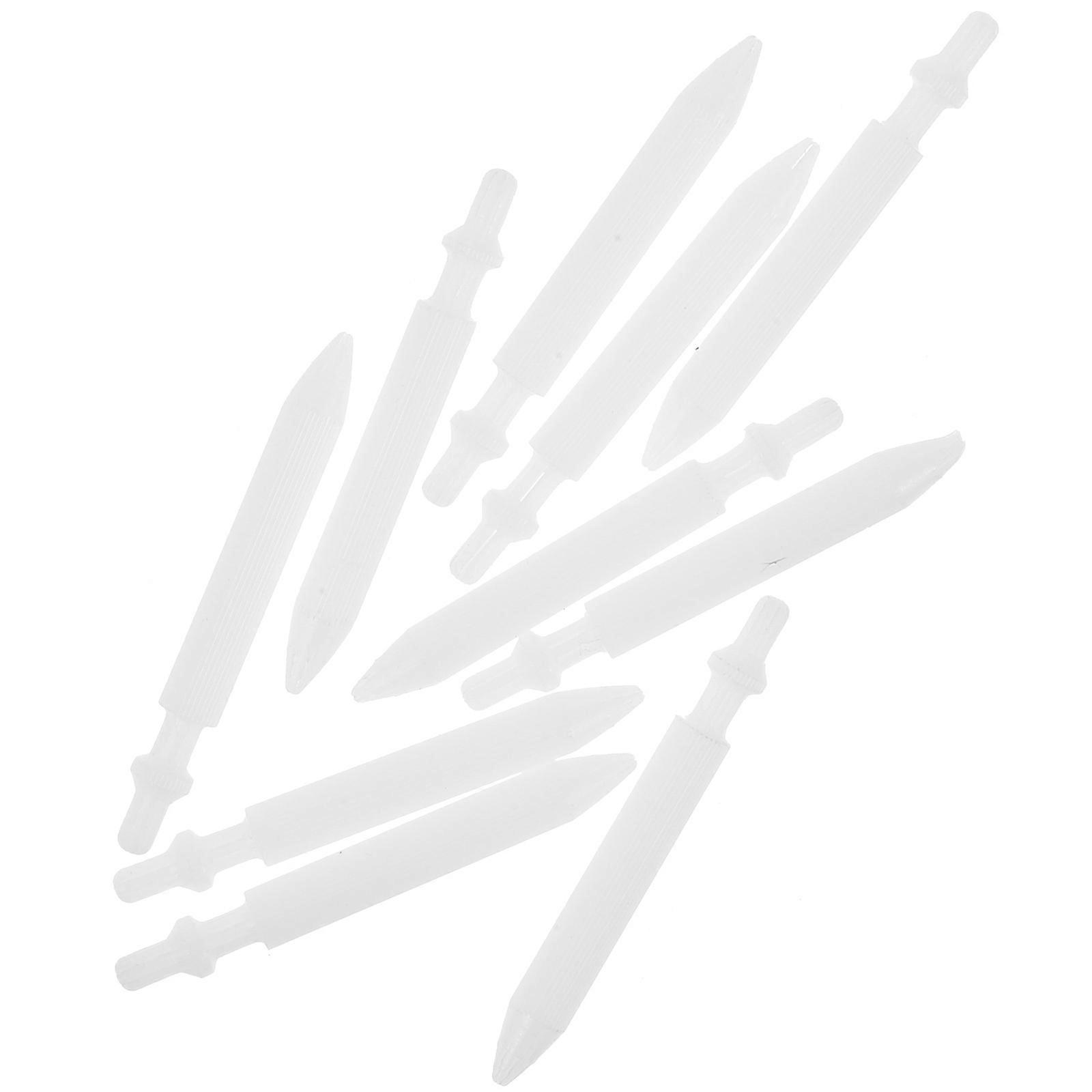 White Replacement Nibs for Paint Marker Acrylic Fiber Felt Tips for Home Use 10 Pieces