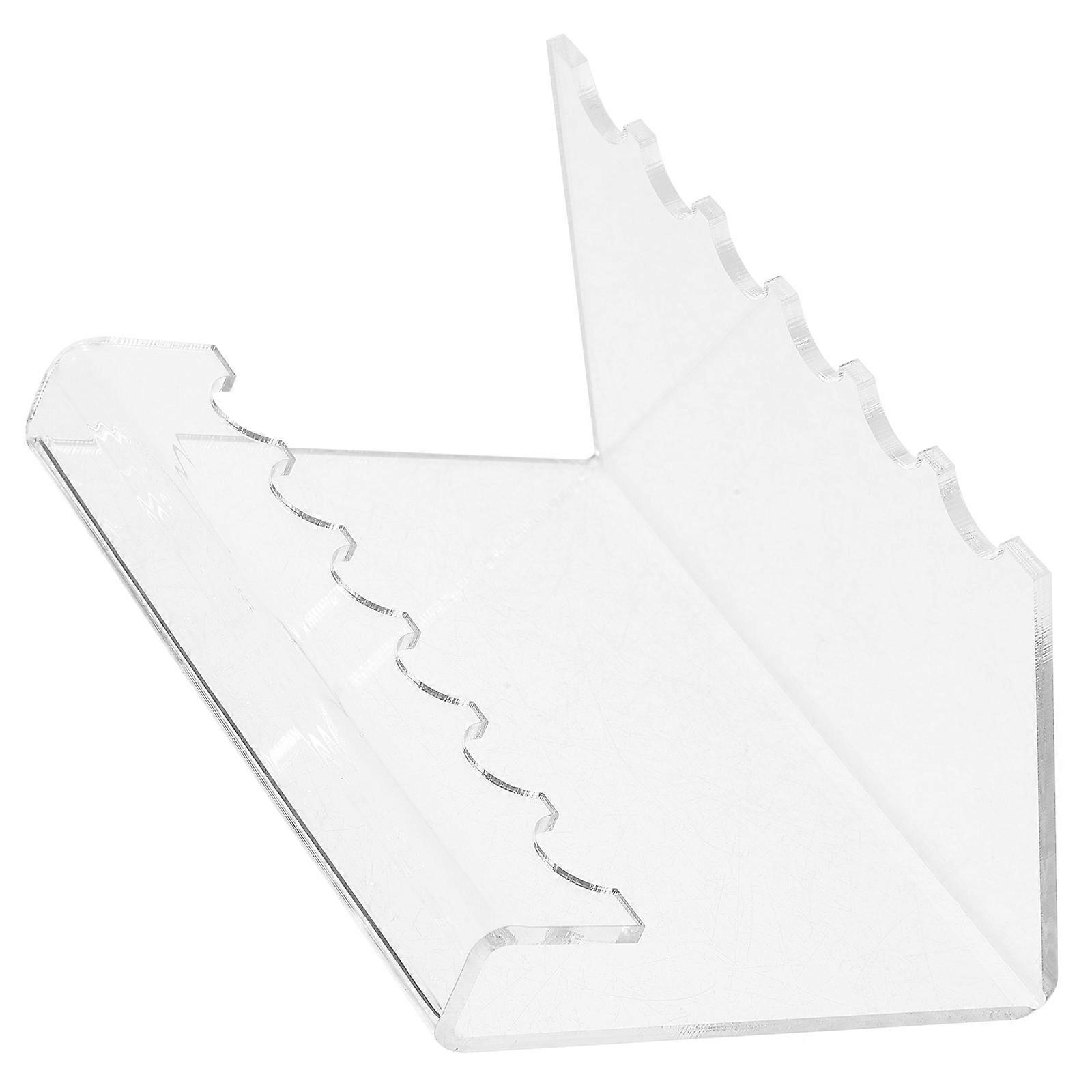 Acrylic Pen Holder for Display Transparent Stable and Compact Design Fits Any Desk or Shelf 4.7x3.1 Inches