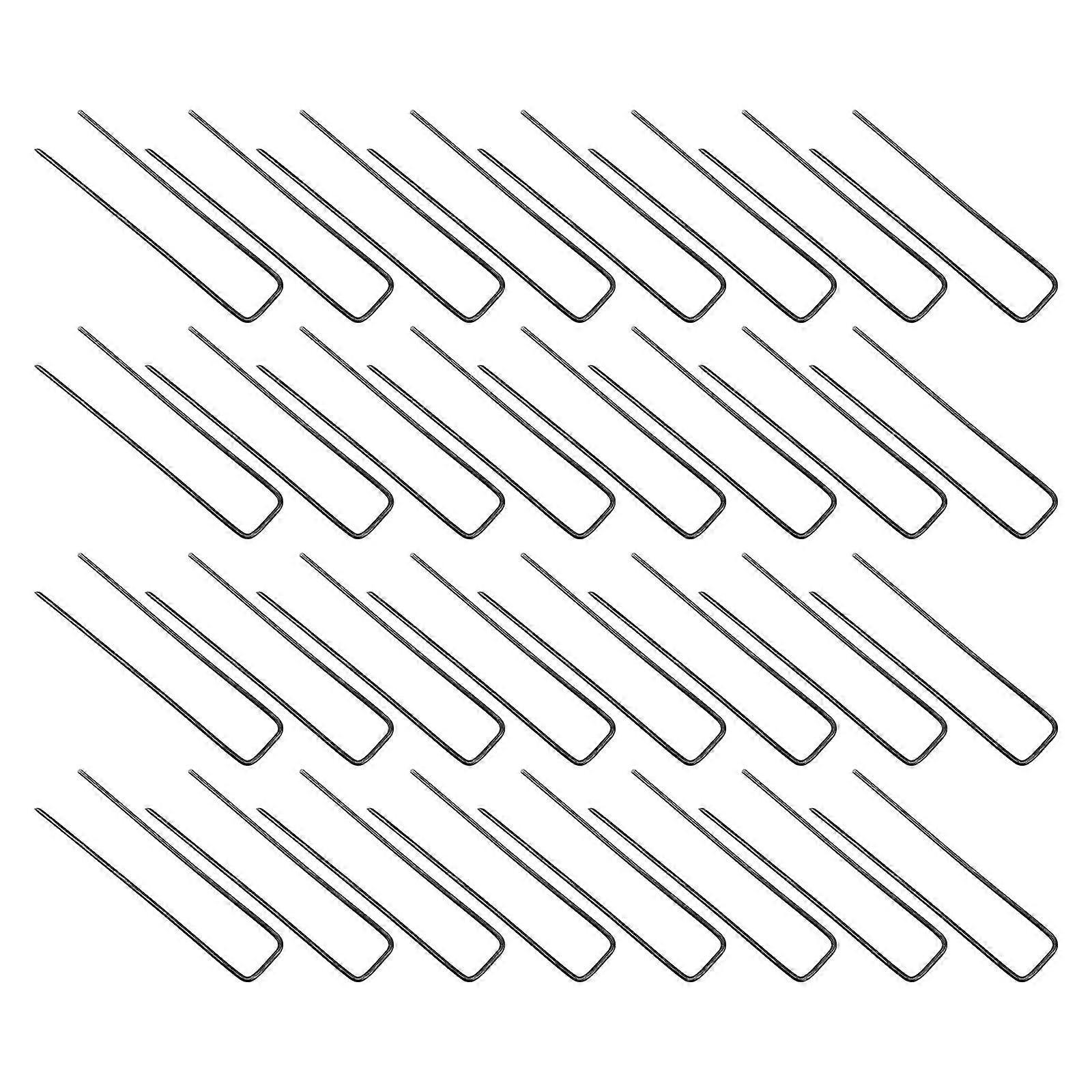 UShaped Fixing Nails for Garden Use with Excellent Tension and Durability 50pcs