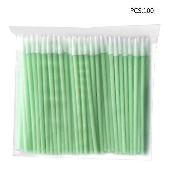 100 pcs/pack Pointed Foam Cleaning Swabs High Density Sponge