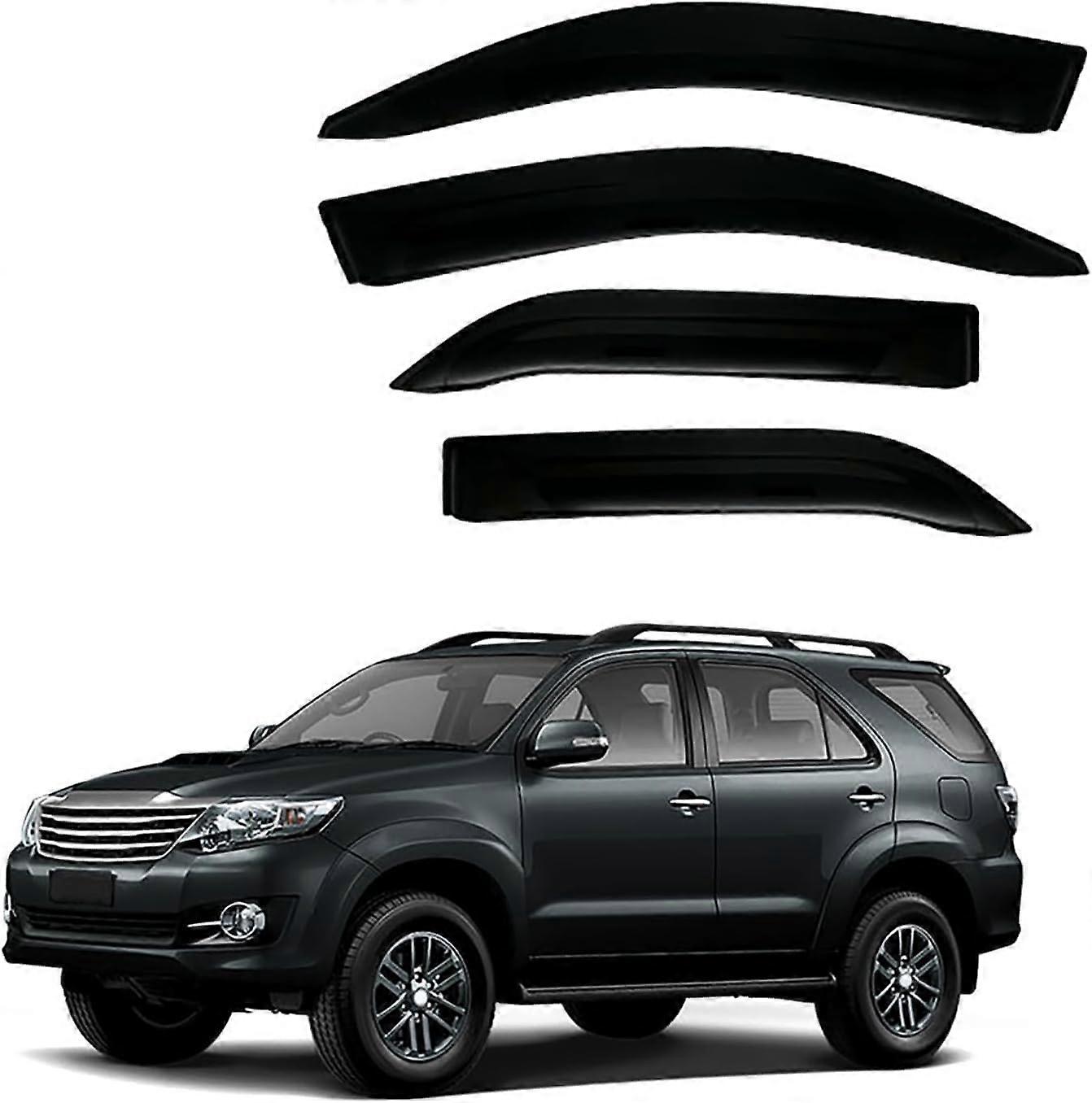 Auto Windabweiser for Toyota Fortuner MK1 AN50 AN60 2004-2014, Side Window Deflectors, Durable Vent Visors, Easy Installation