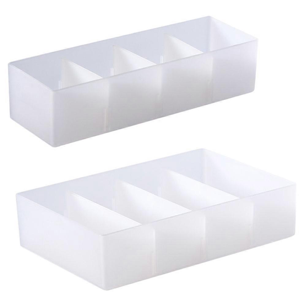 Optimized Title: Large Compartment Storage Boxes with Lids for Stationery and Home Office Organization