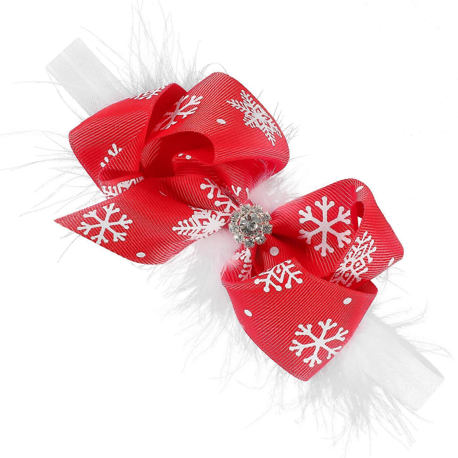 Practical Bowknot Hairband Designed for Christmas and Versatile Occasions