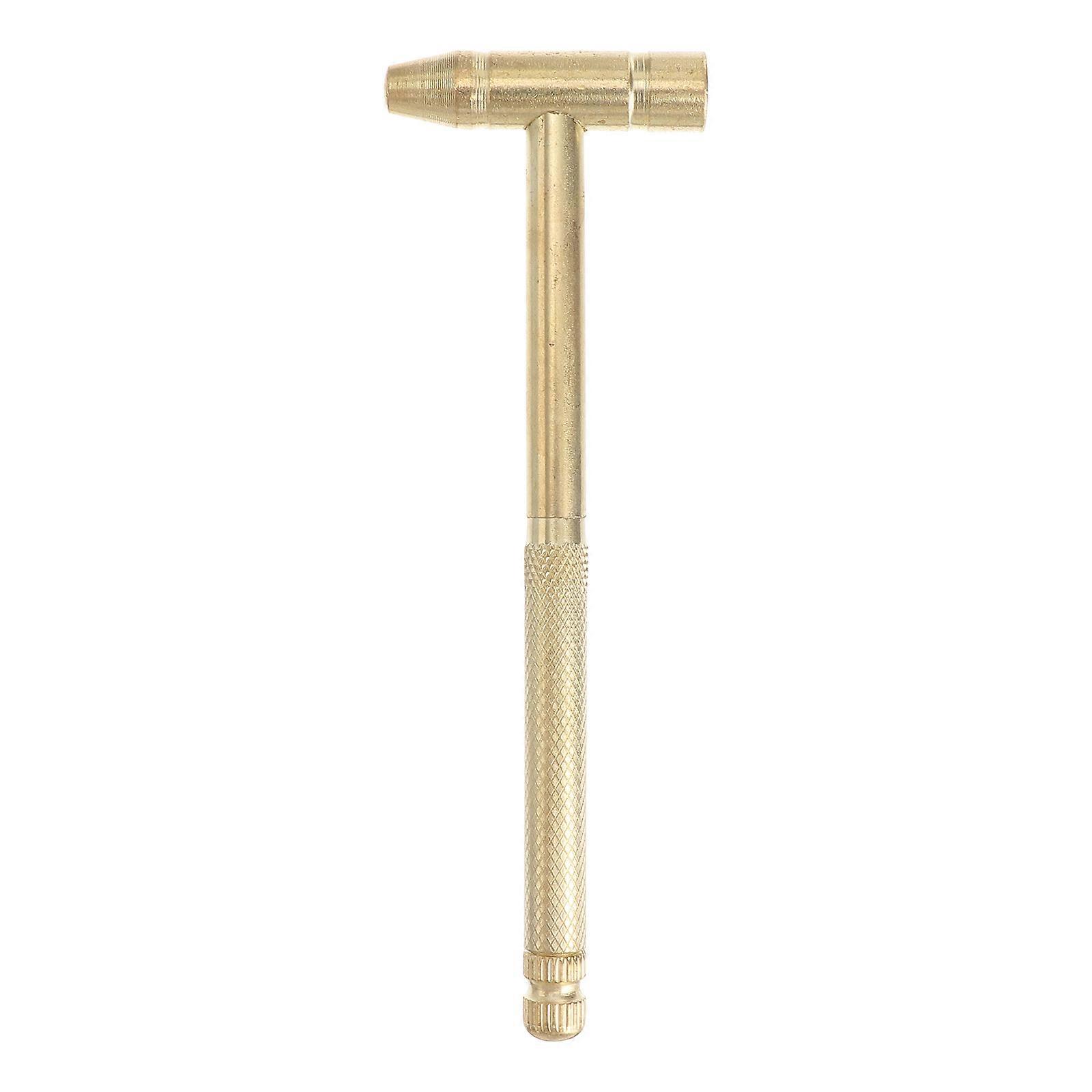 Golden Hammer and Screwdriver Set 6 in 1 Made of Metal Sturdy Durable for Repair 4 Screwdrivers Included