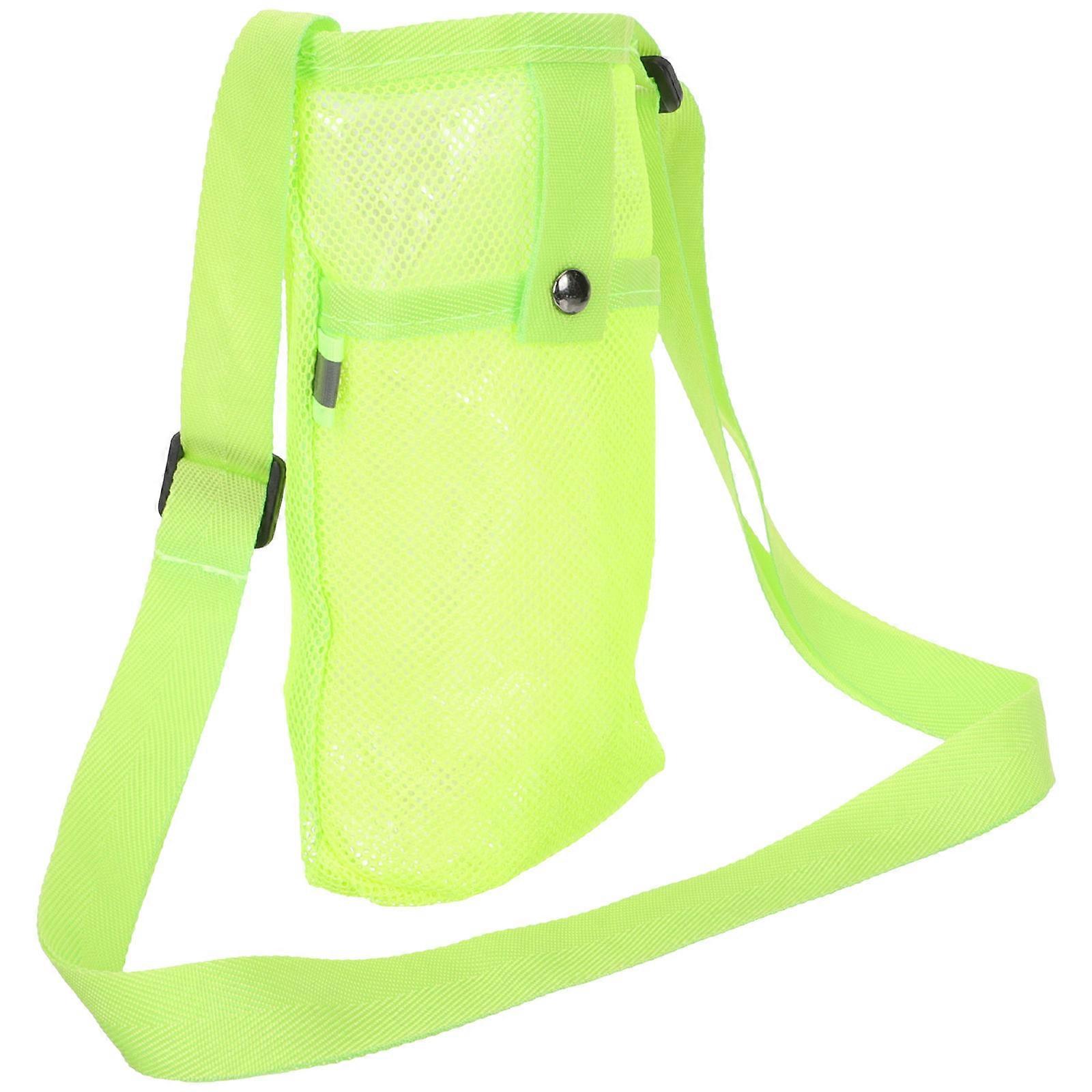 Portable Outdoor Water Bottle Carrier Mesh Bag Multi-Function For Work Walking 1Set