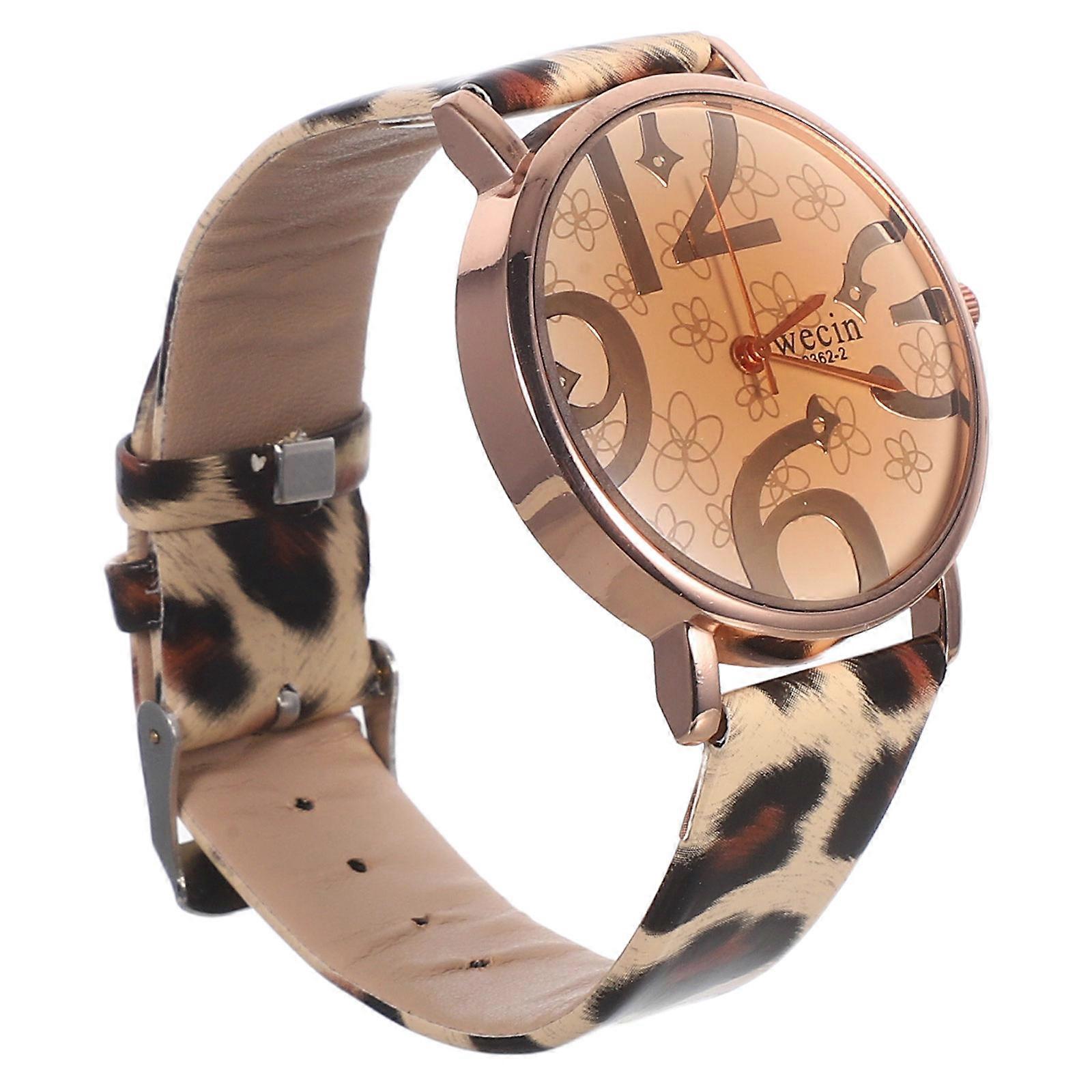 It looks like your message got cut off at the end, but refine or expand on the product description for a **PU Strap Round Dial Quartz Watch For