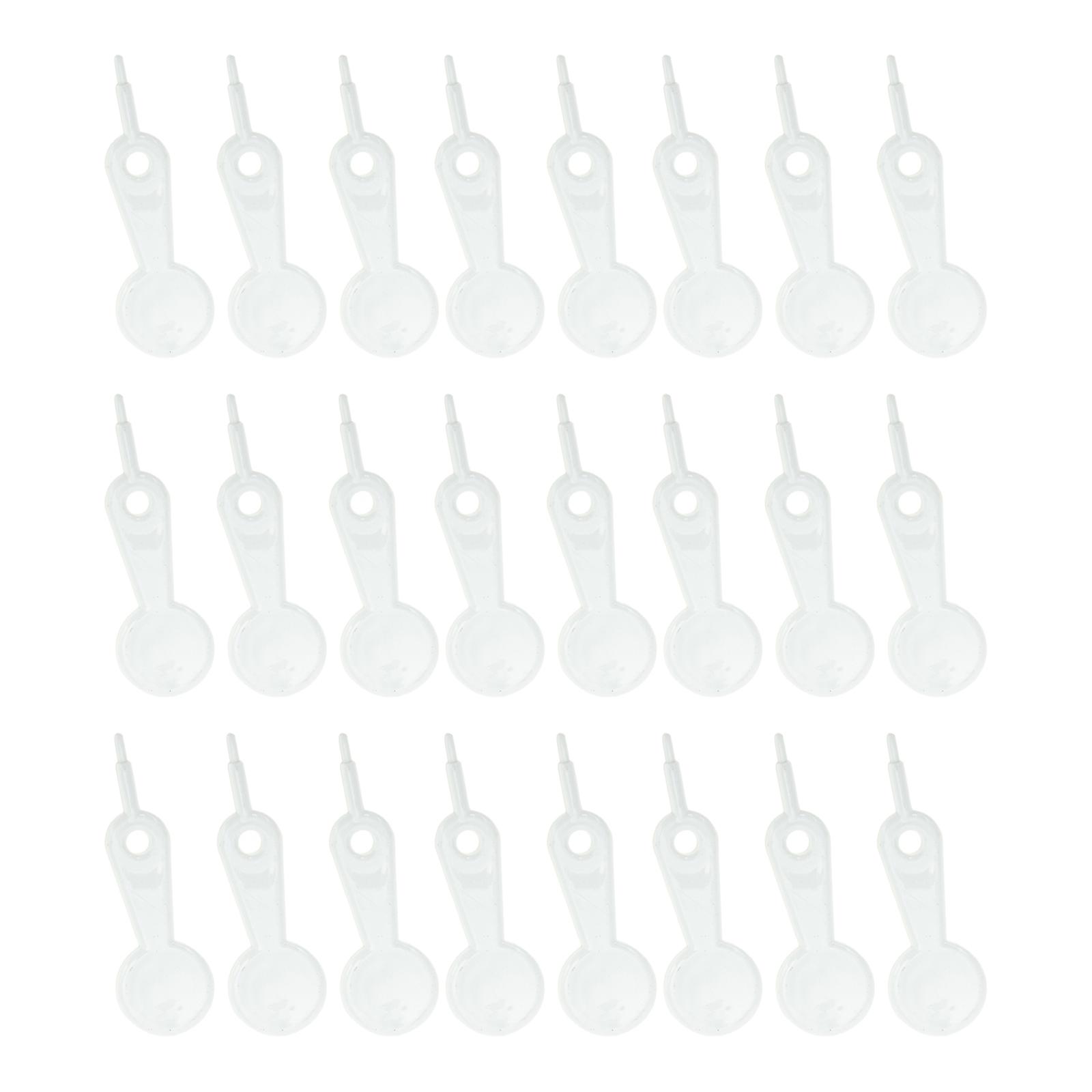 Infant Pacifier Hole Rods Plastic Hole Maker for Home Use 100Pcs