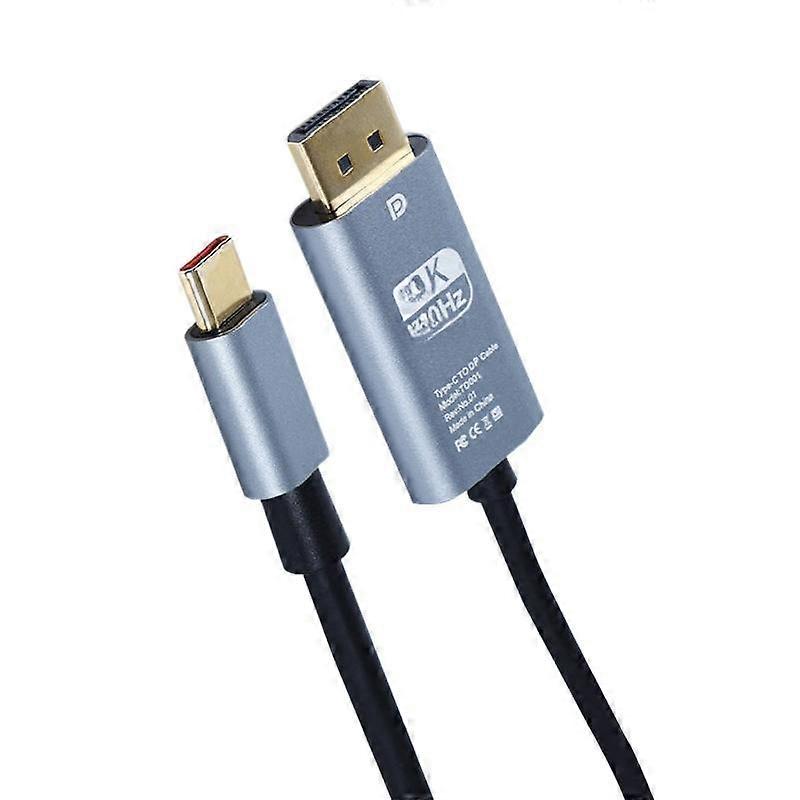Type C to DP adapter cable high definition USB 4 data line computer TV