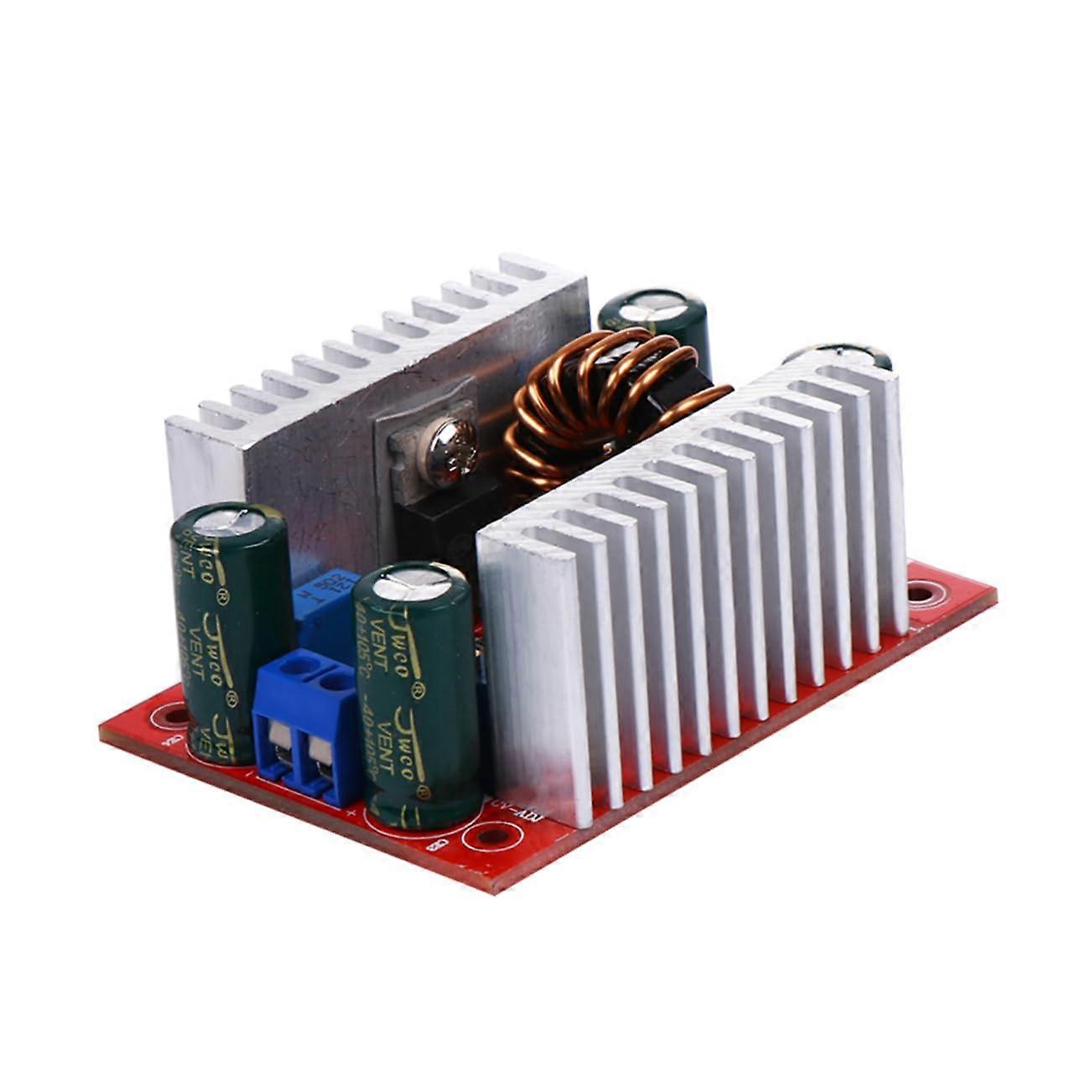 400W DCDC Boost for Constant Current LED Driver Adjustable for Computer Phone Laptop Black