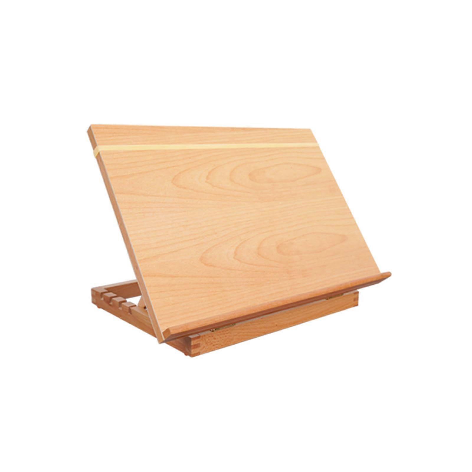 Adjustable Table Easel, Solid Beechwood for Painting, Portable Art Easel for Adults (44*32.5CM)