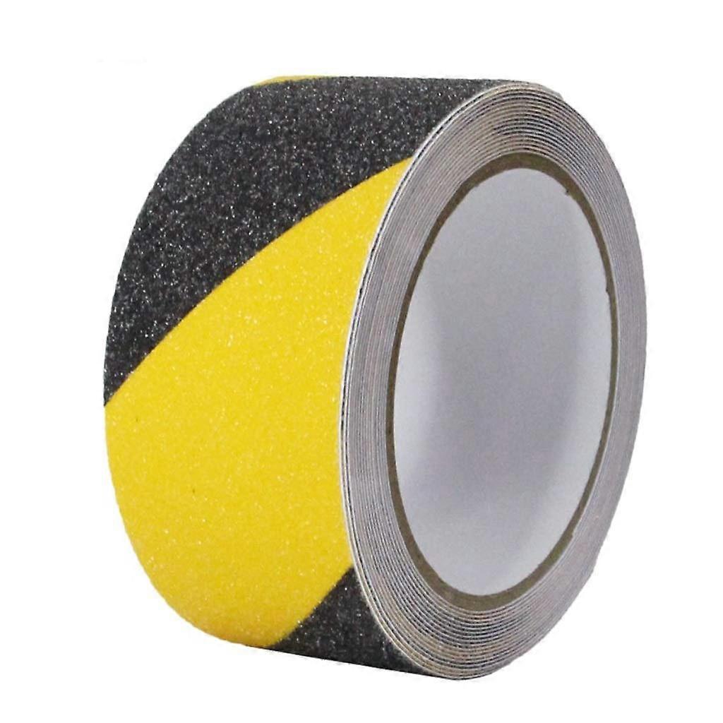 Anti-Slip Tape for Home Office and DIY Projects, Self-Adhesive Barrier Tape 5cm x 5m, Non-Slip Rubber Frosted Warning Tape