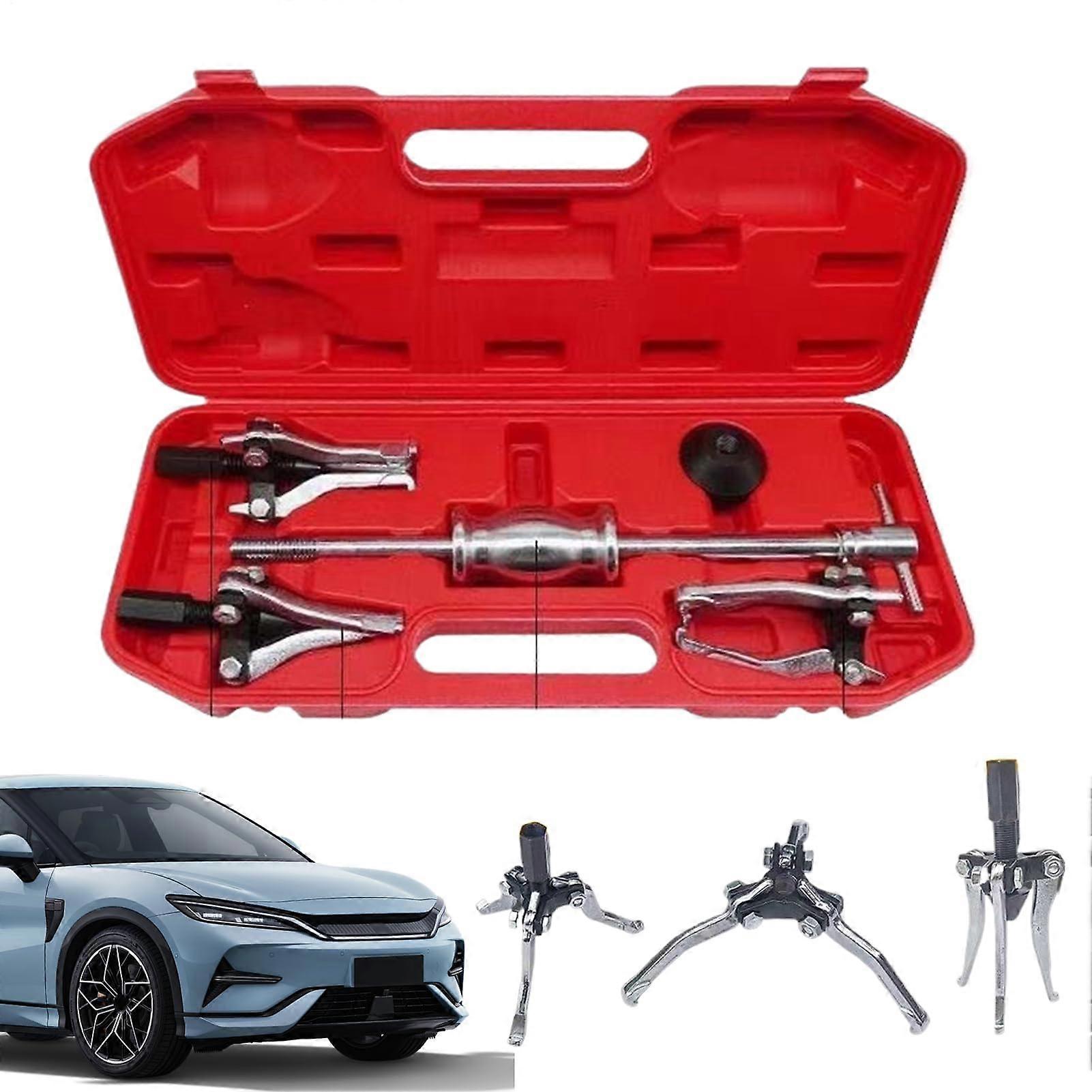 Heavy Duty Bearing Puller Set for Inner and Outer Bearings – Automotive Removal Tool Kit for Beginners and Professionals