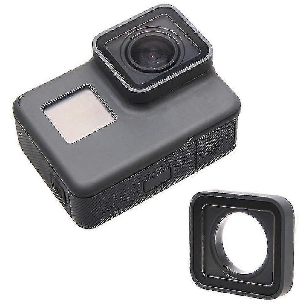 Replacement UV Lens Cover for Waterproof GOPRO Hero 5 6 7 Action Cameras in Black