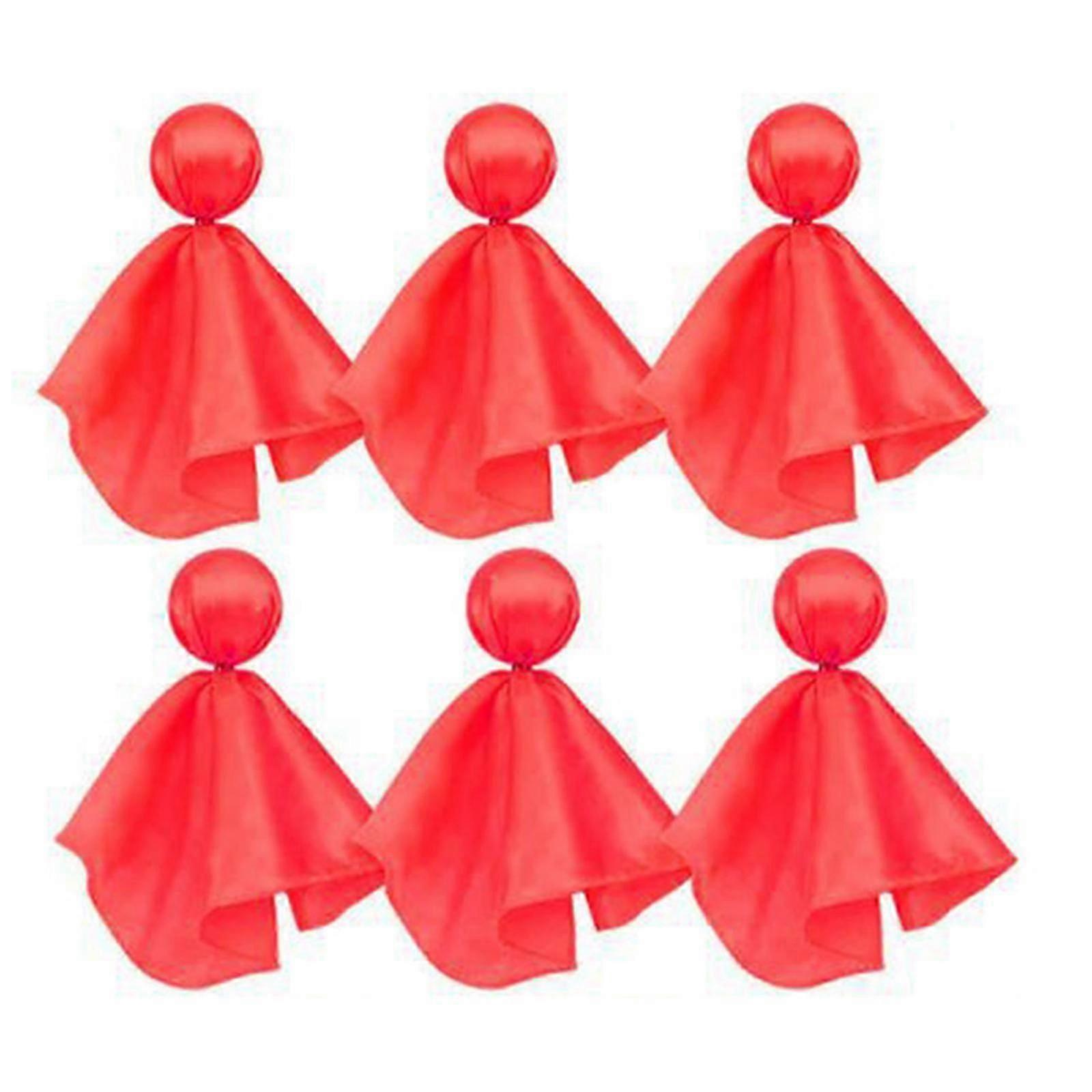 6pcs Referee Flags Challenge Flags for Football Game Football Penalty Flags