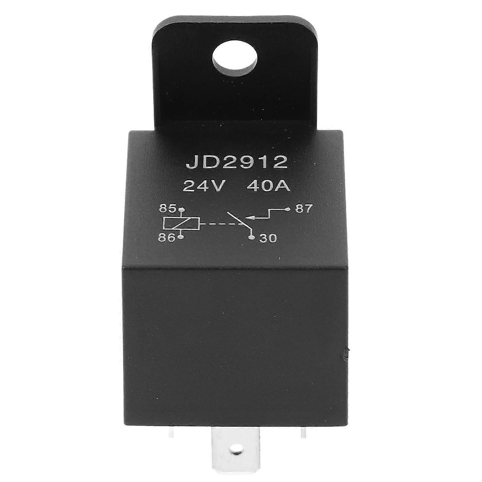 Automotive Relay with Pin Control – Compatibility for Car Starter, Fuel Pump, and Ignition Systems – Stylish Violet Design