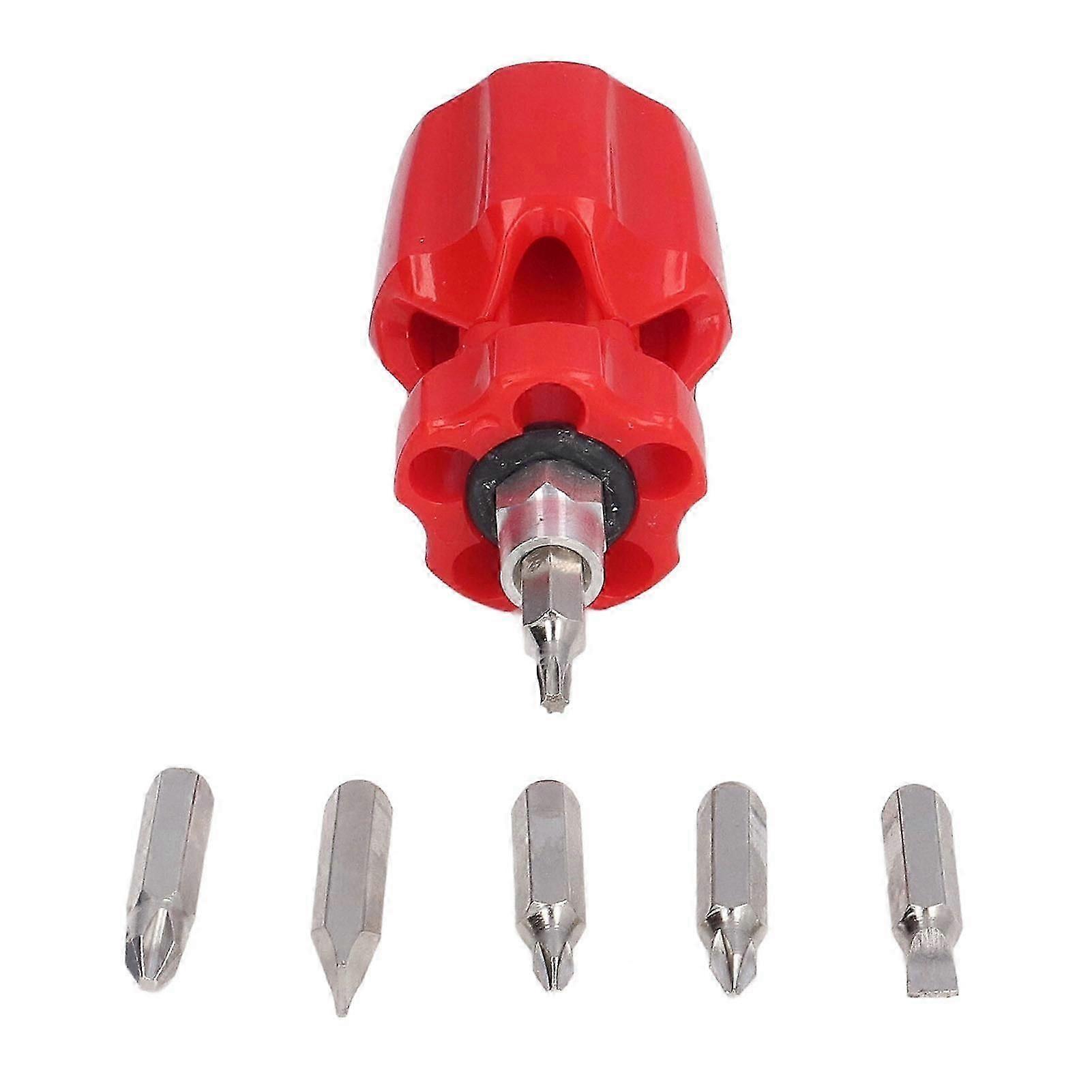 Hand Screwdriver Slot Cross Pentalobe Multiple Bits Combination Screw Driver Tool SD?021