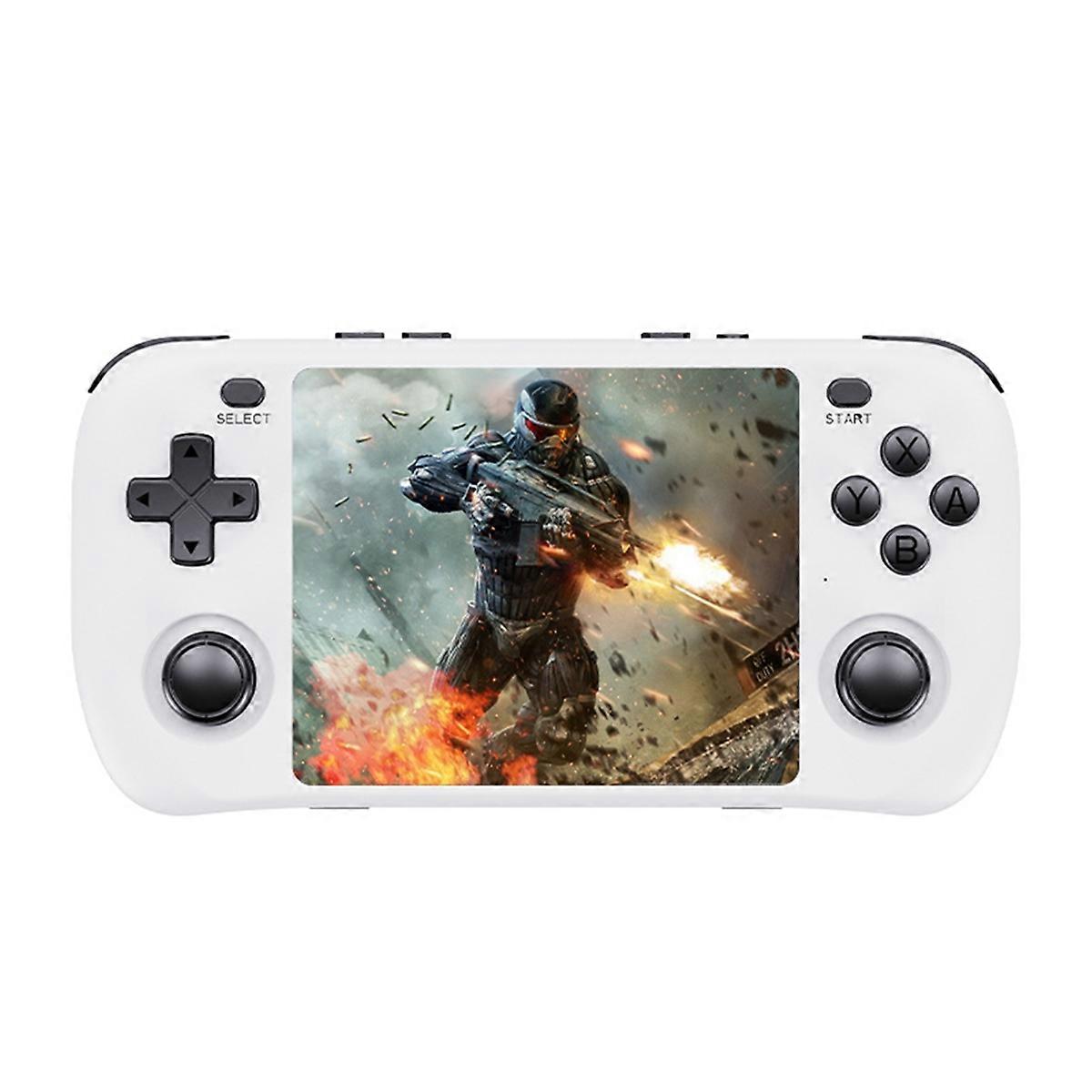 H36S 3.5 Inch Pocket Handheld Game Console 64G for /PS1//SNES/ Emulators Portable Video Gaming Playe