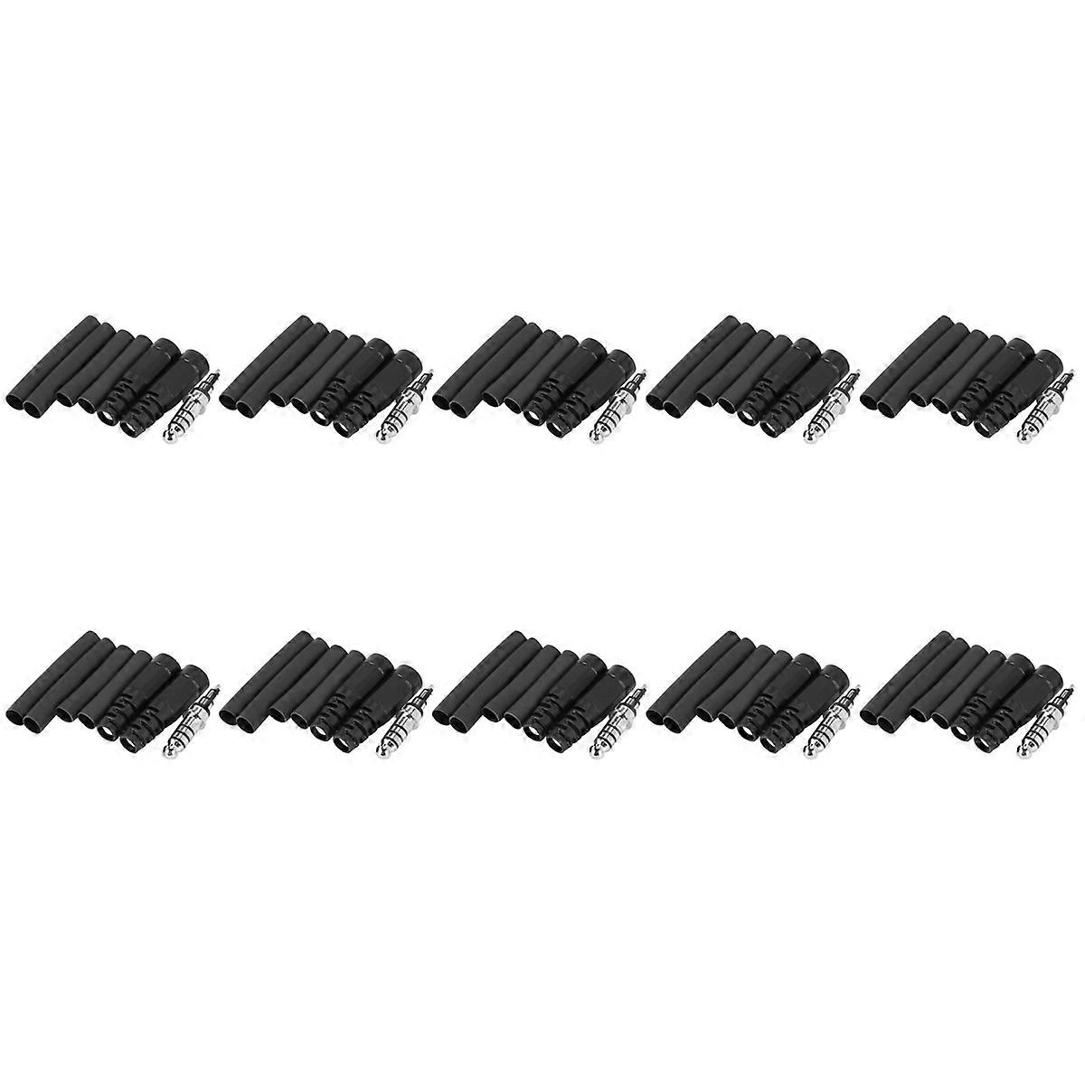 10X Replacement Helicopter Plug Headset Adapter U-174 / U Type A Solder for Helicopter Headset
