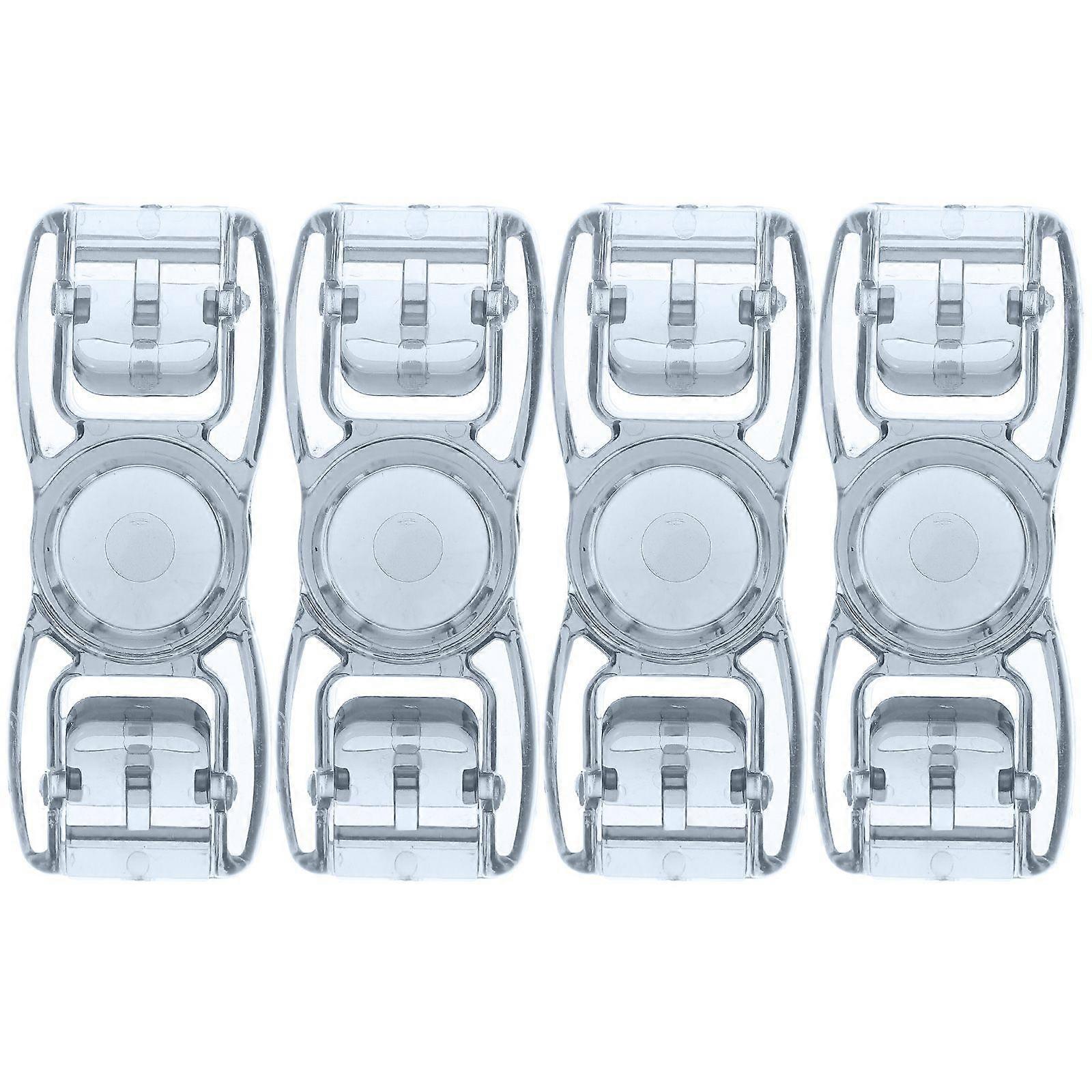 Universal Goggles Buckles 4pcs Swim Goggles Head Strap Button Swim Goggles Buckles Button For Swimming Goggles Accessory Black