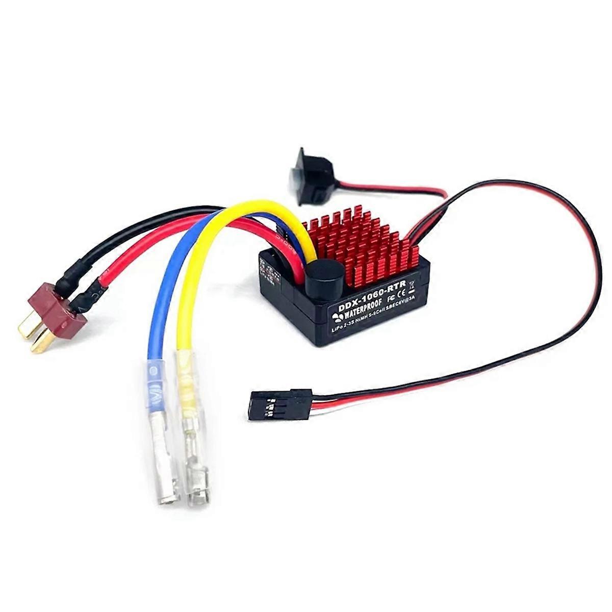 Waterproof 60A ESC Brushed Electronic Speed Controller BEC C