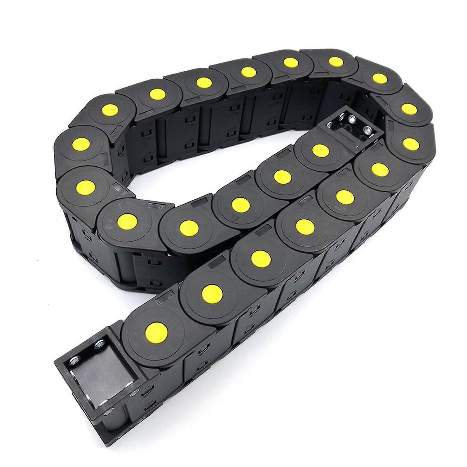 Wire Carrier 1 Meter Closed Type Cable Drag Chain 35mm x 100mm CNC Engraving Machine Towline Moving Protector R150