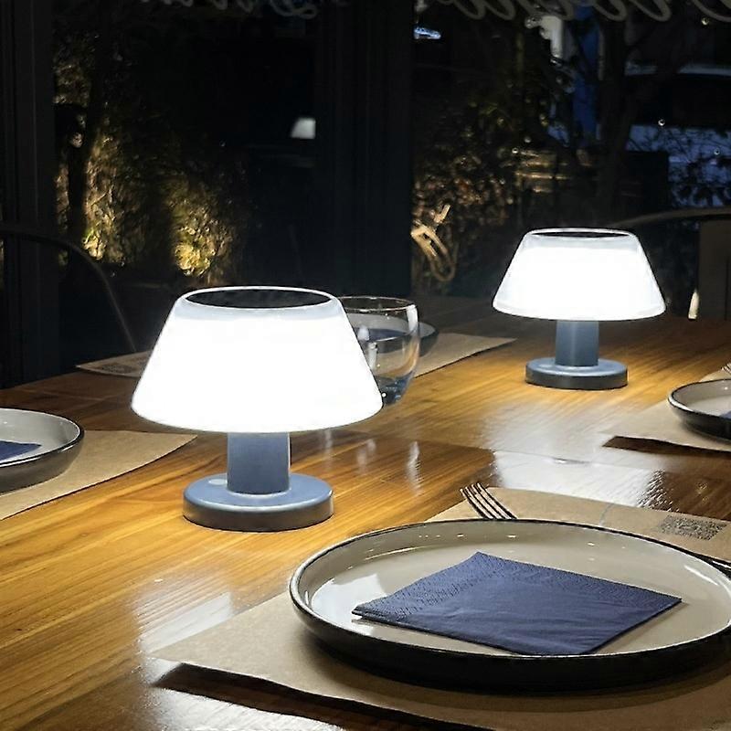 Solar Night Light Desktop Table Lamp