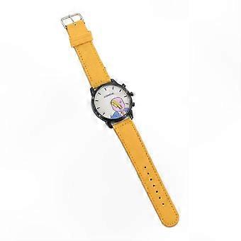 Quartz horloge met creatief haarontwerp voor unisex mode