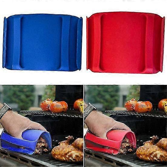 1Pc Anti-scalding Clip Food Grade Widely Used Safe Practical Hot Barbecued Meat Cutting Slicing Hand Guard Household Supplies