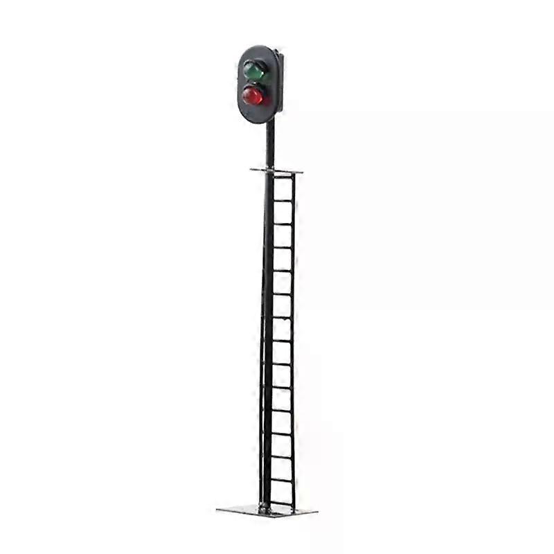 1:87 Railway Train Signal Traffic Light Dollhouse Accessory Hobby Building Model