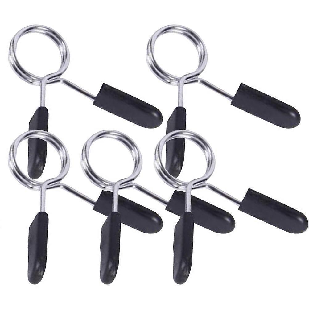 Weight Training Equipment Barbell Clamps For Dumbbell Gym Prevent Slipping 5Pack
