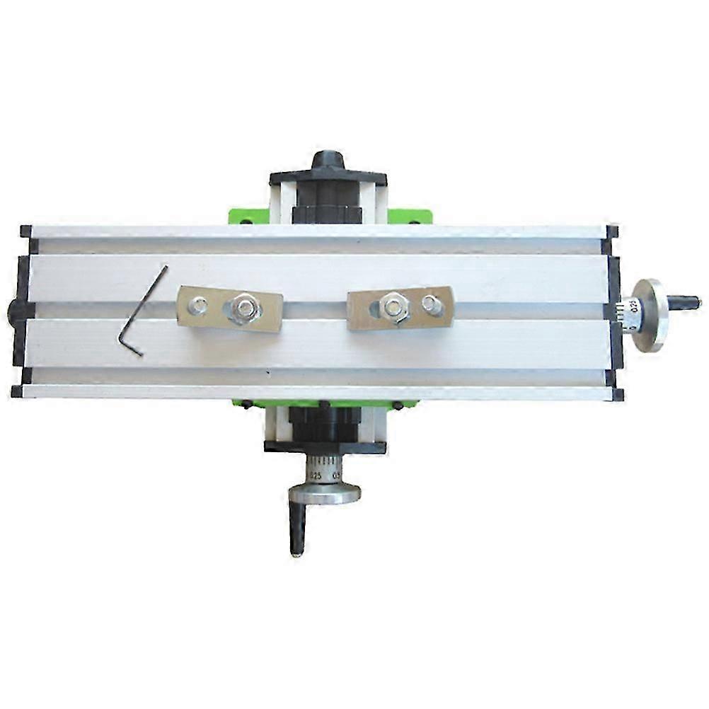 Compact Milling Machine Worktable Vise for DIY Projects Precision Work 31.00X9.00X8.00CM ABS Material 1Pack