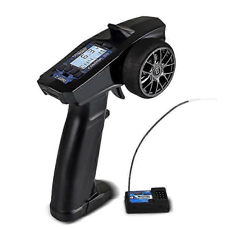 Für Turbo Racing 24g 4ch Remote System LCD-Display Radio Mitter Fernbedienung mit Empfänger für