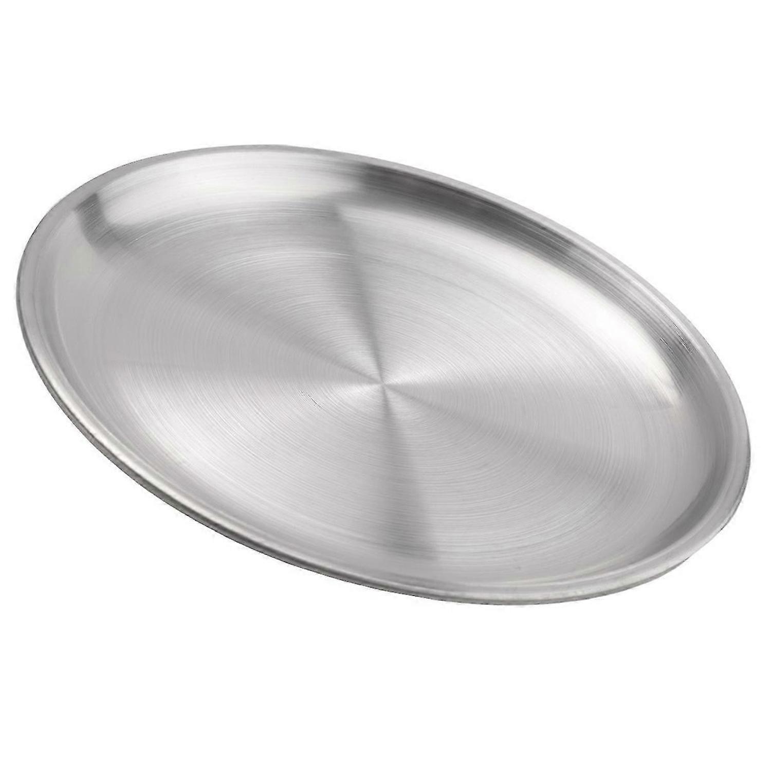 14cm Stainless Steel Bone Spitting Dish Silver Shallow Tray