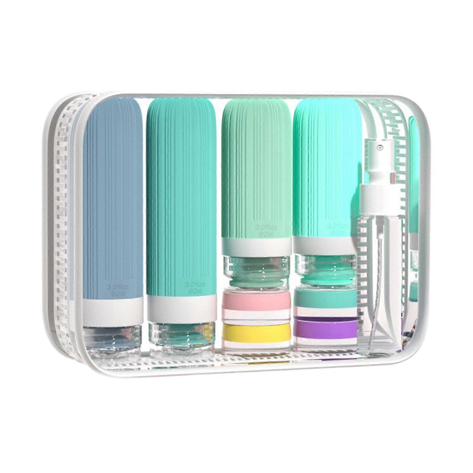 Silicone Liquid Refillable Bottles Leak Proof Squeezable Travel Containers
