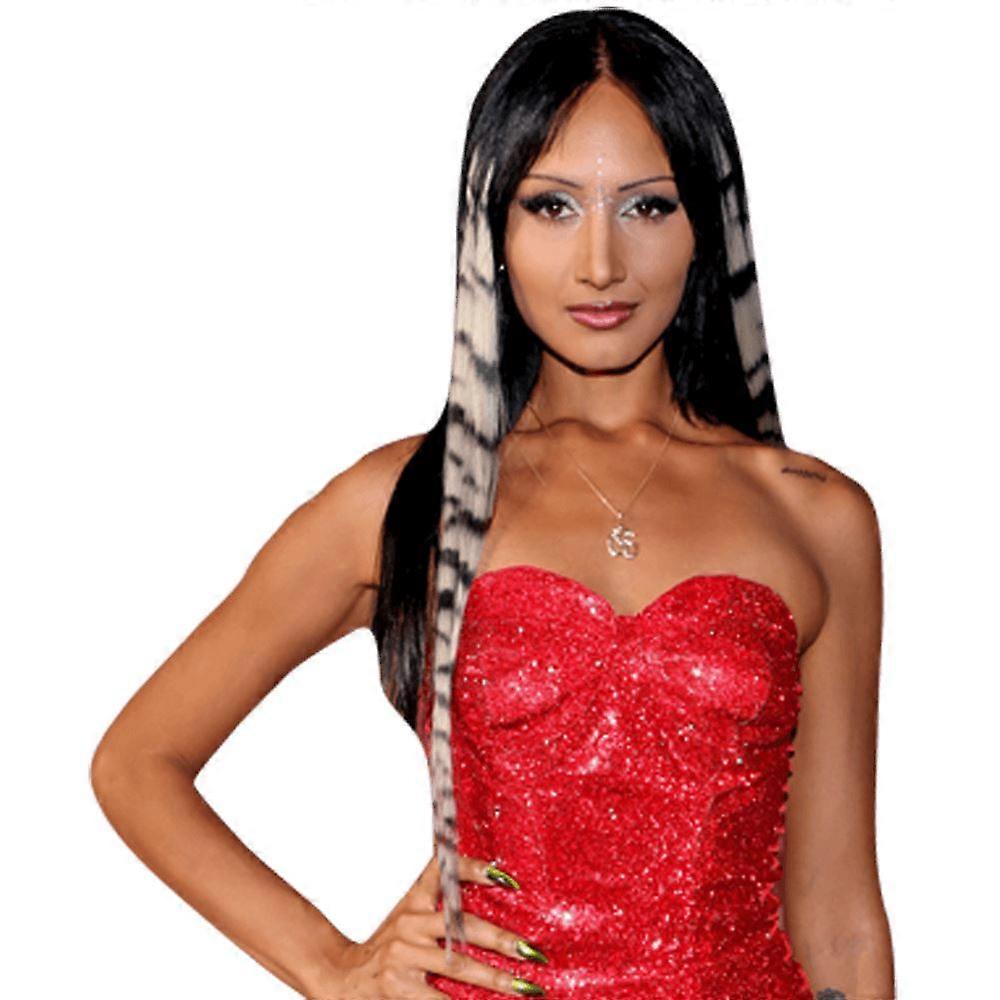 Rhea Rajagopalan (Red) Half Body Buddy Cutout